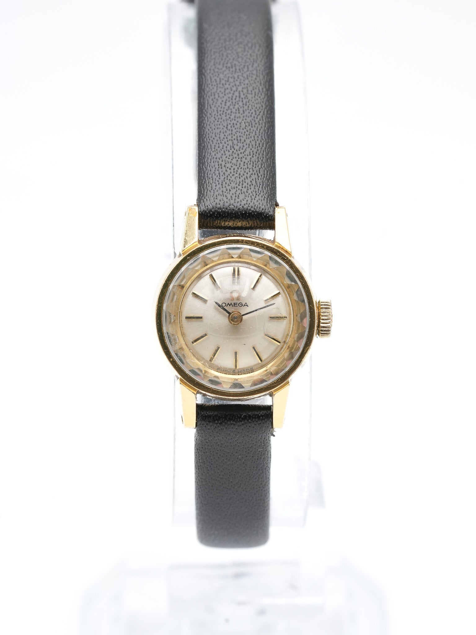 Omega - Mini Facetté Femme Plaqué or - 1964 - Atelier Victor - Vintage Shop