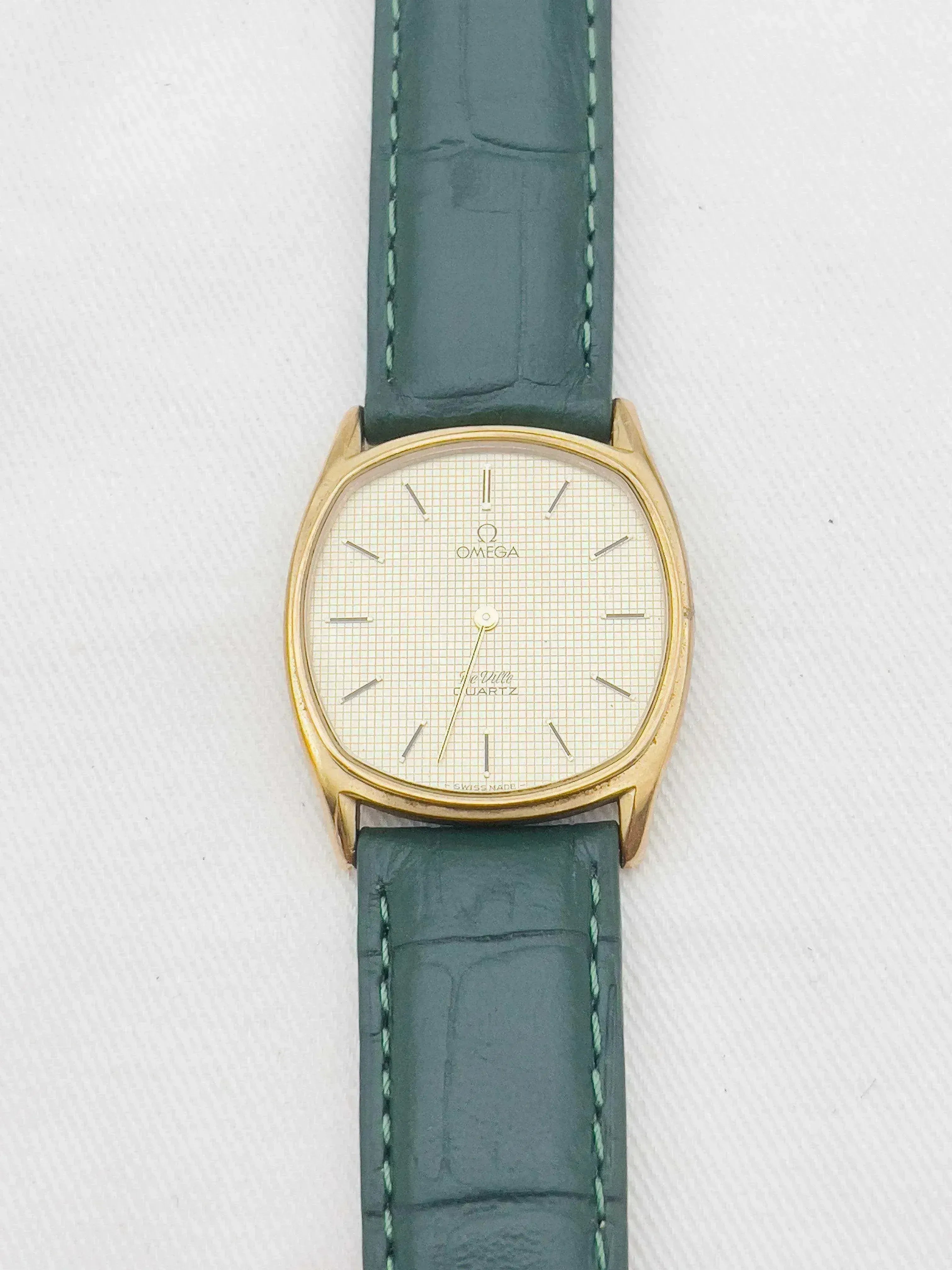 Omega - Nid d'abeille Tonneau Plaqué or - 1978 - Atelier Victor