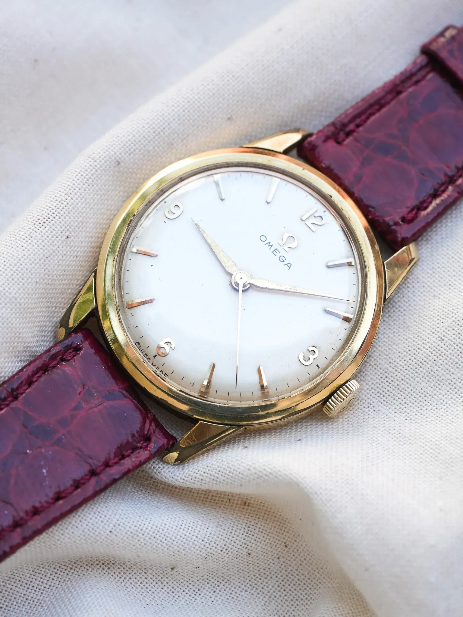 Omega - Plaqué Or 3-6-9-12 Patinée - 1960 - Atelier Victor