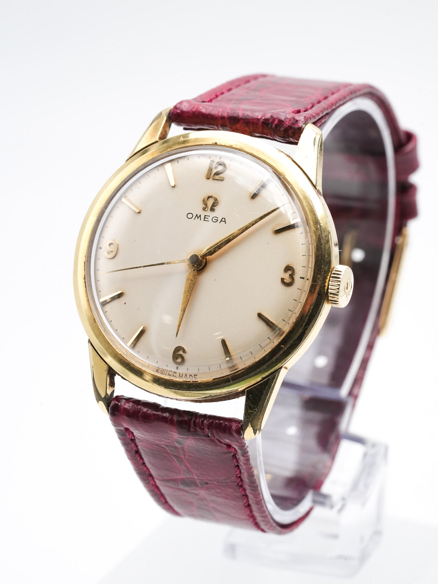 Omega - Plaqué Or 3-6-9-12 Patinée - 1960 - Atelier Victor - Vintage Shop