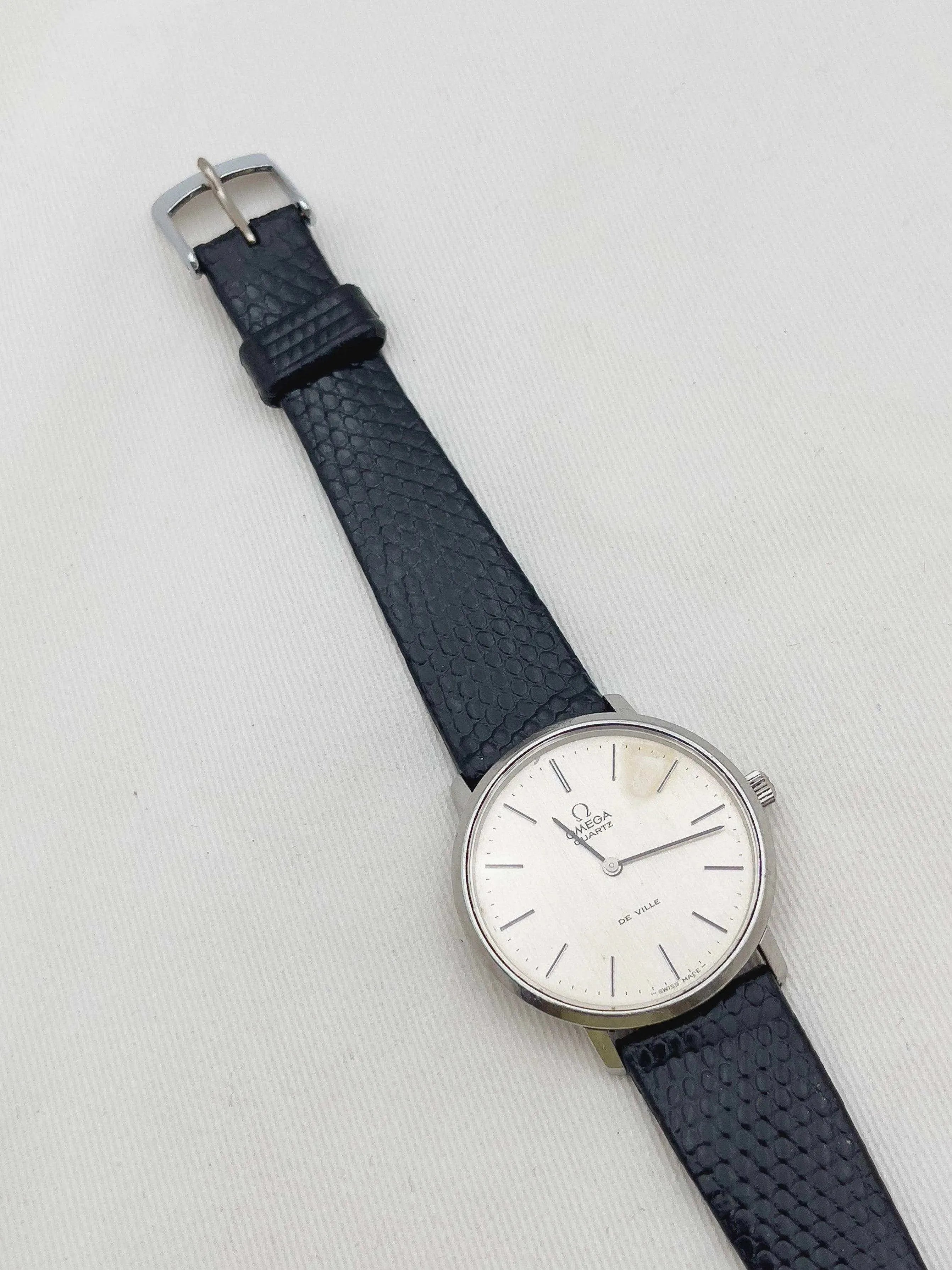 Omega - Ronde patine cadran argent - 1976 - Atelier Victor