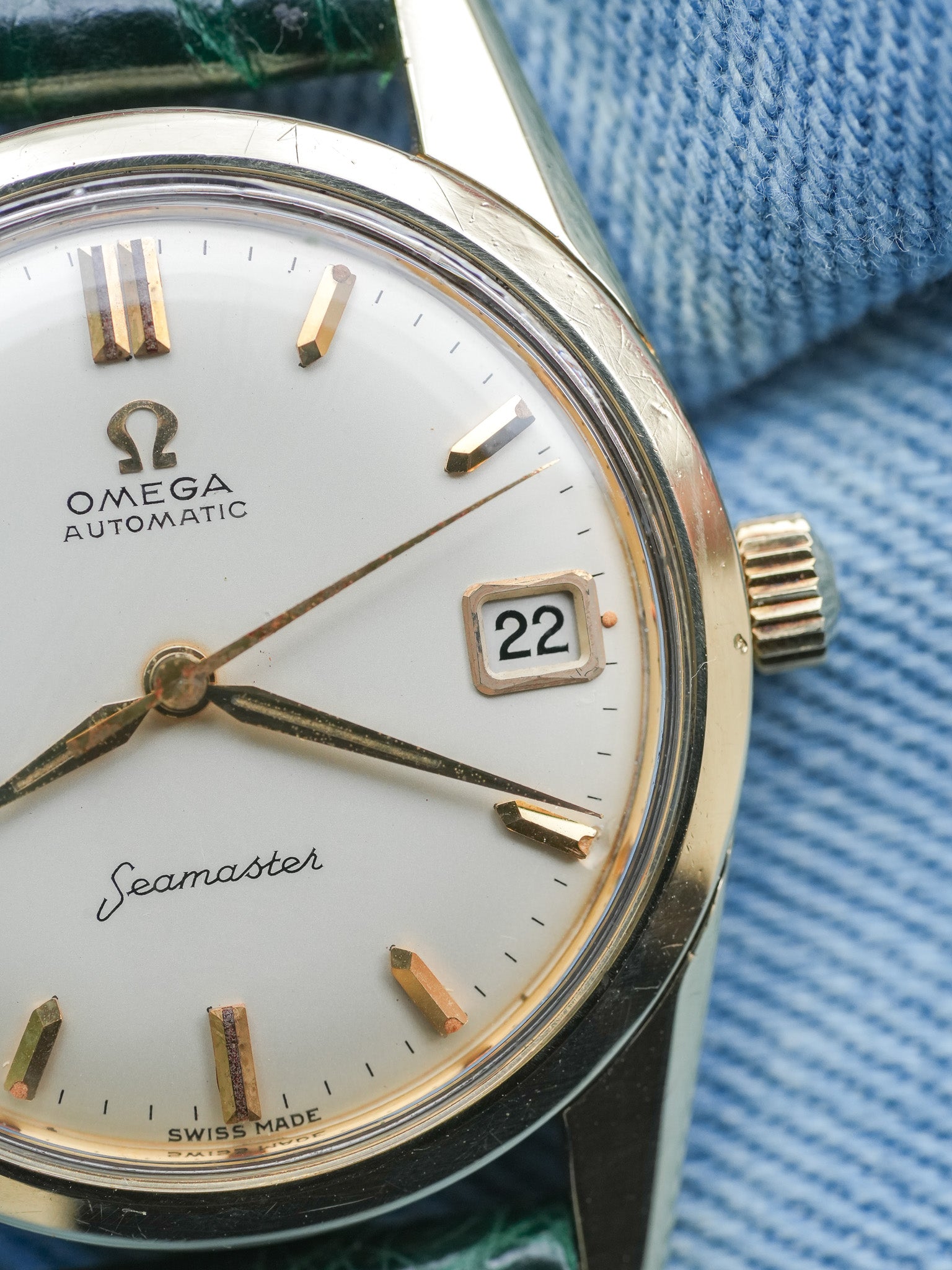 Omega - Seamaster 14701-3-SC Date Plaqué or - 1960 - Atelier Victor Paris - Vintage Watch Shop Dubai