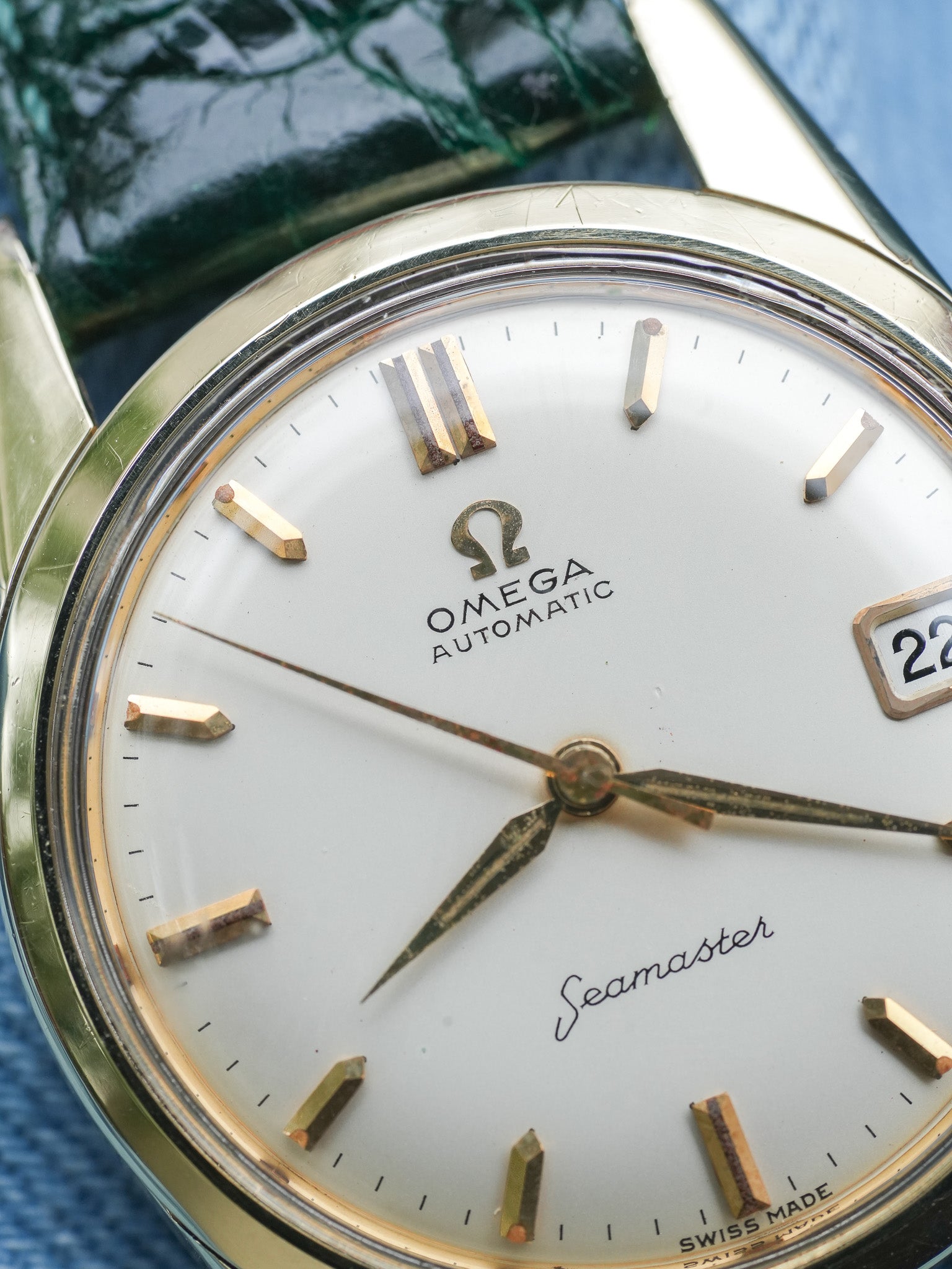 Omega - Seamaster 14701-3-SC Date Plaqué or - 1960 - Atelier Victor Paris - Vintage Watch Shop Dubai