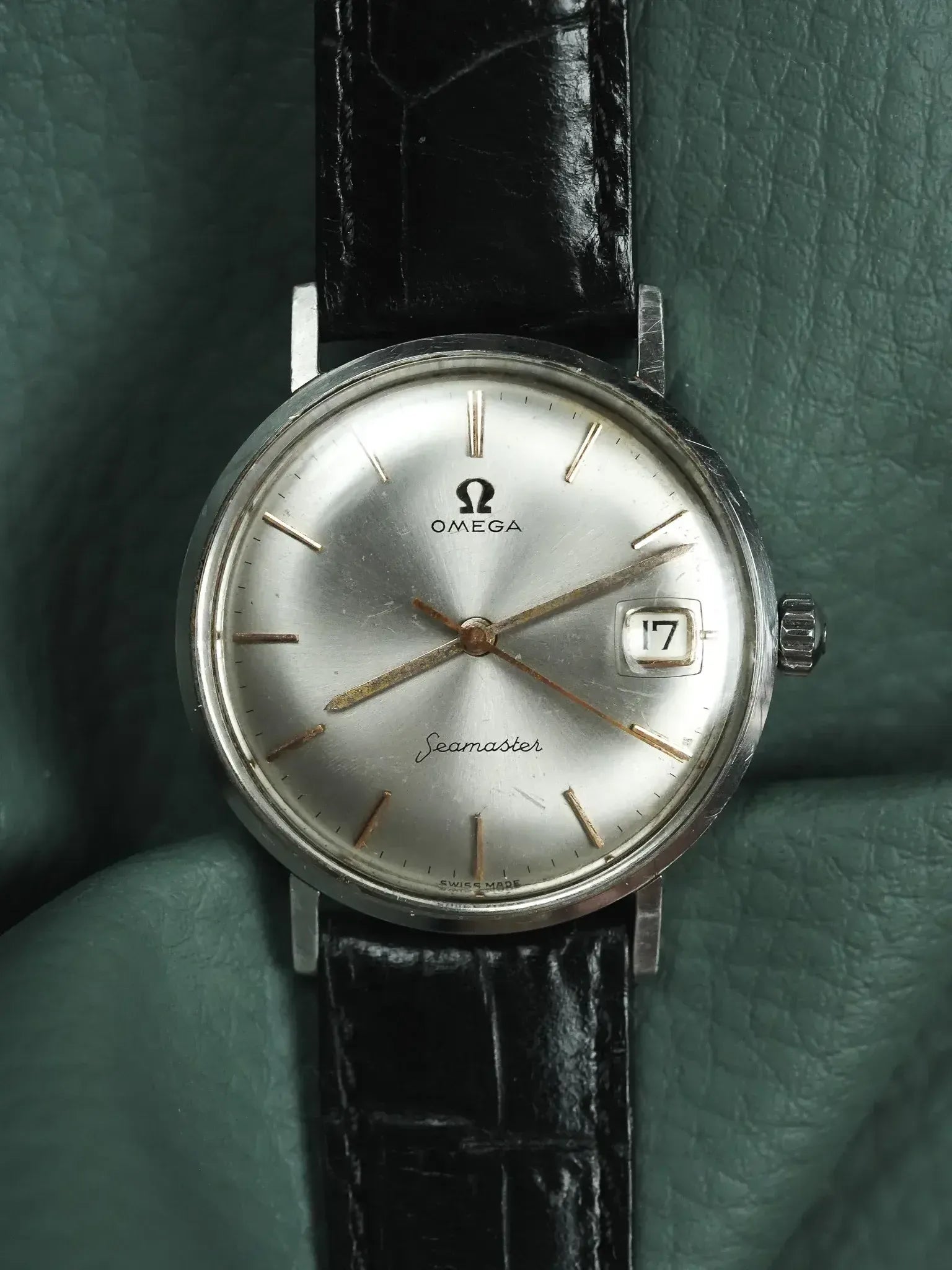 Omega - Seamaster 14740.1.SC Monobloc cadran gris index or - 1960 - Atelier Victor