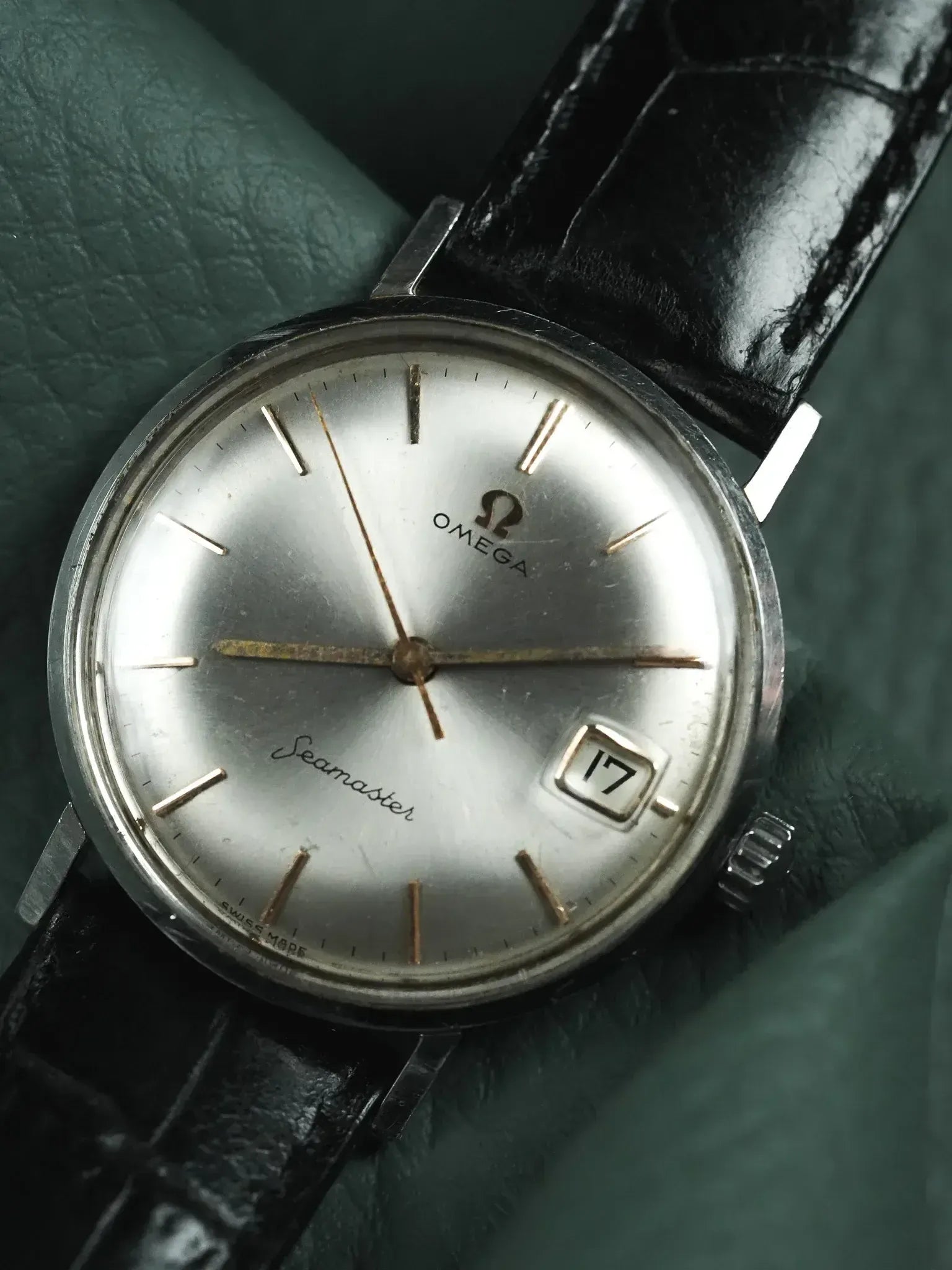 Omega - Seamaster 14740.1.SC Monobloc cadran gris index or - 1960 - Atelier Victor