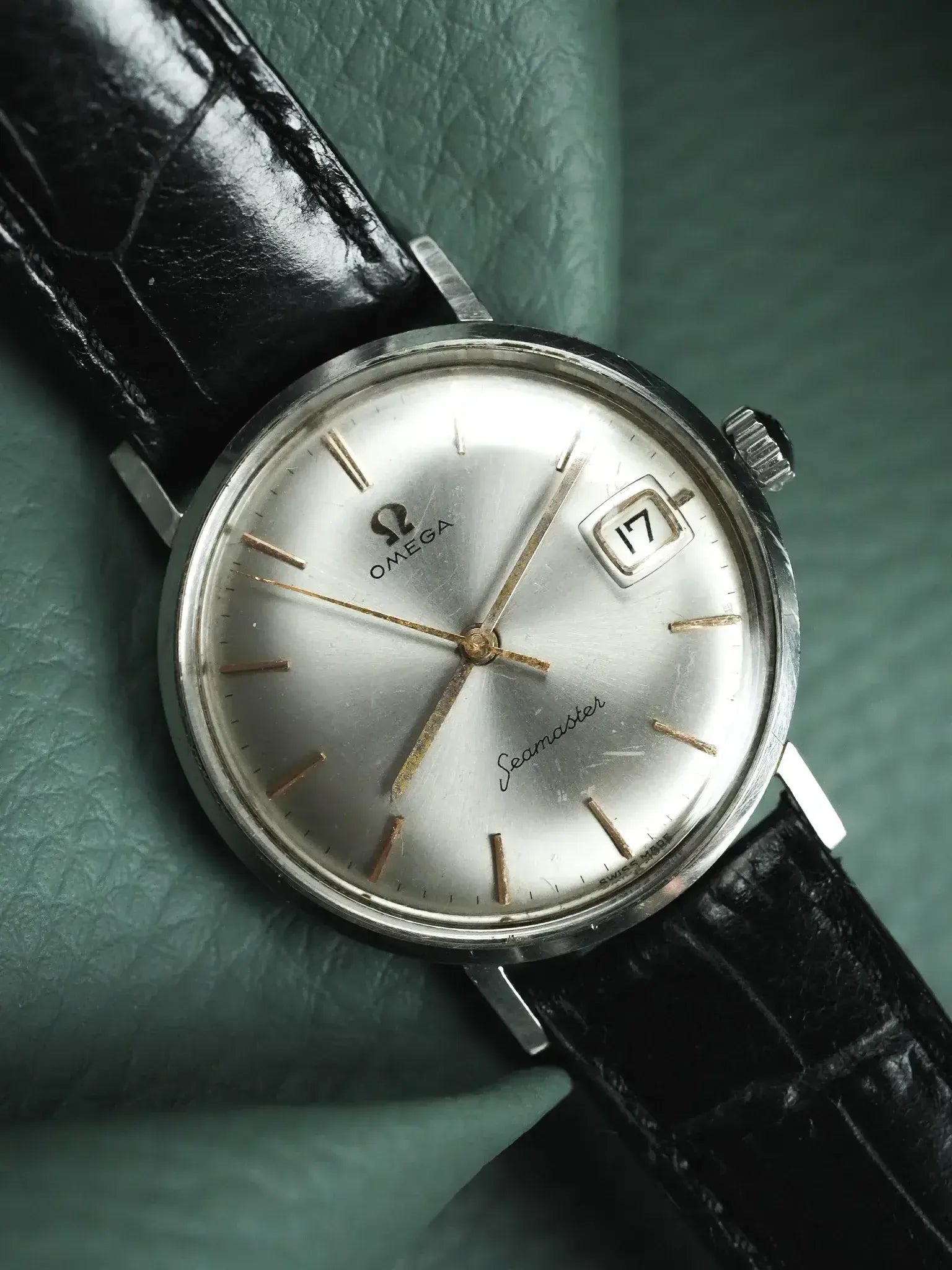 Omega - Seamaster 14740.1.SC Monobloc cadran gris index or - 1960 - Atelier Victor