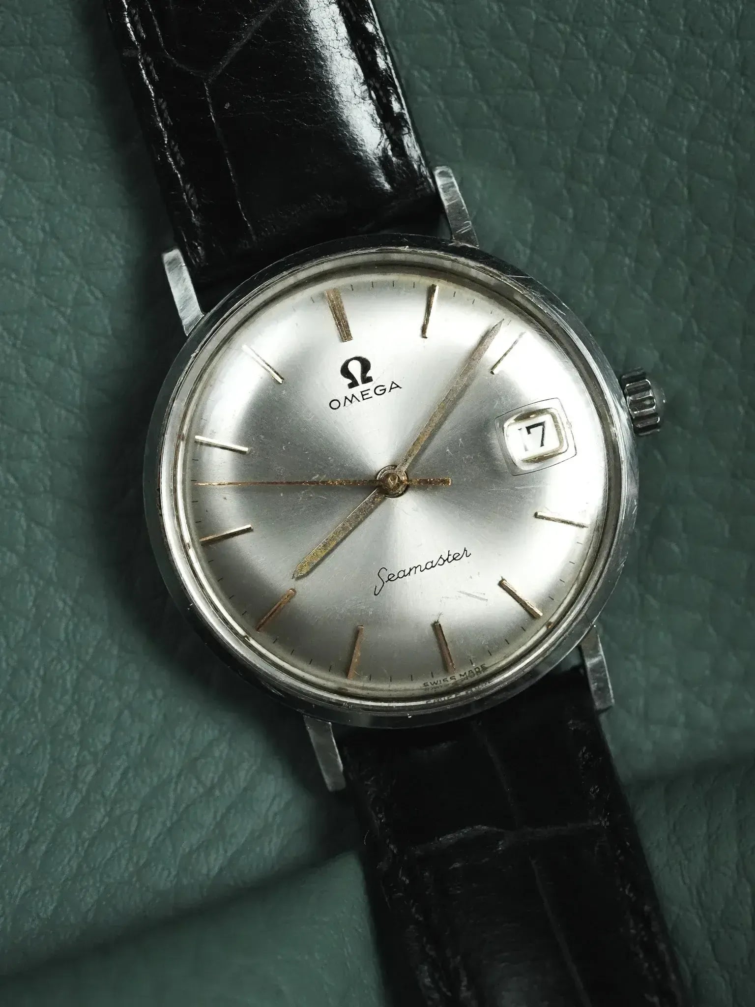 Omega - Seamaster 14740.1.SC Monobloc cadran gris index or - 1960 - Atelier Victor