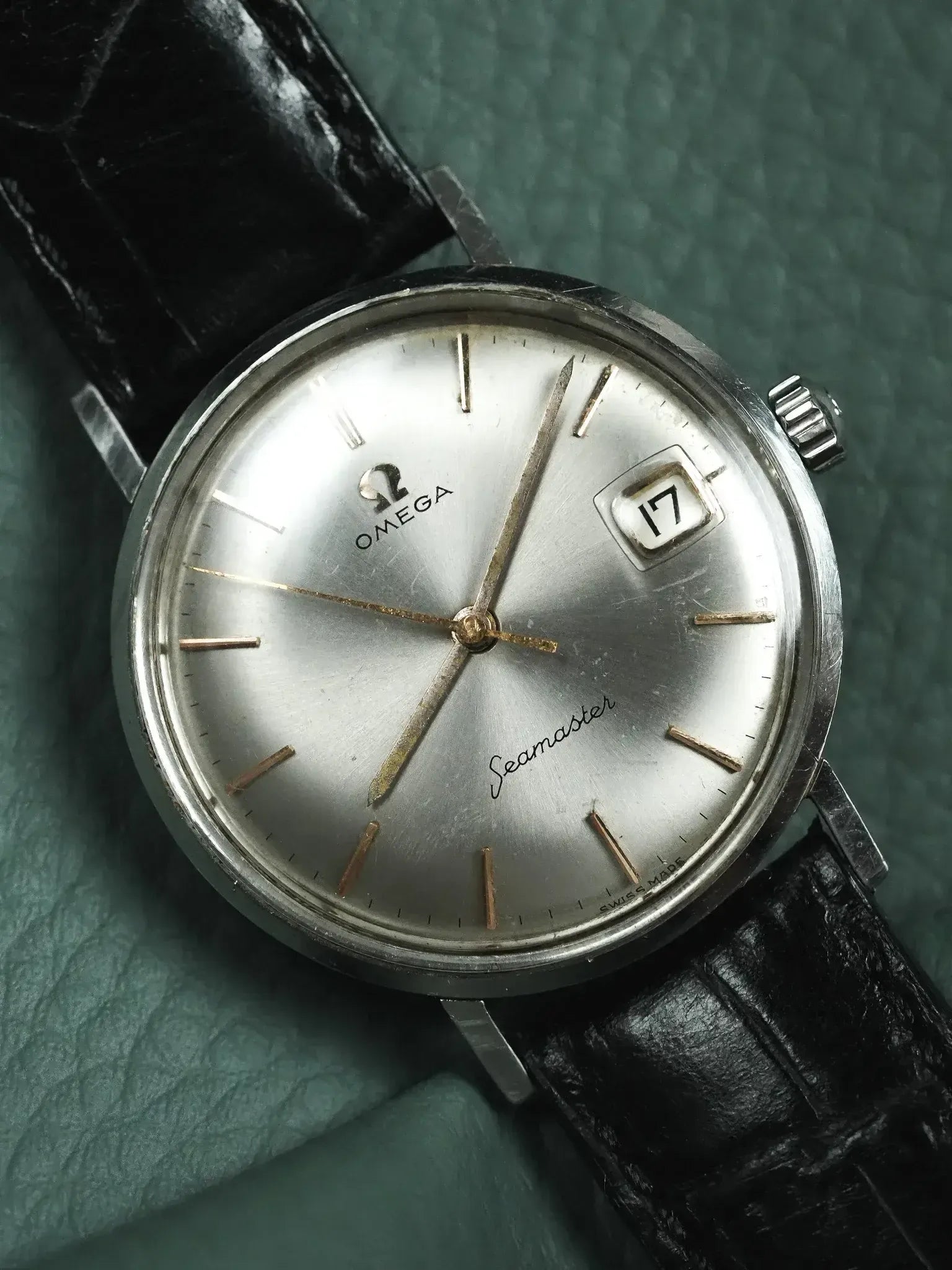 Omega - Seamaster 14740.1.SC Monobloc cadran gris index or - 1960 - Atelier Victor