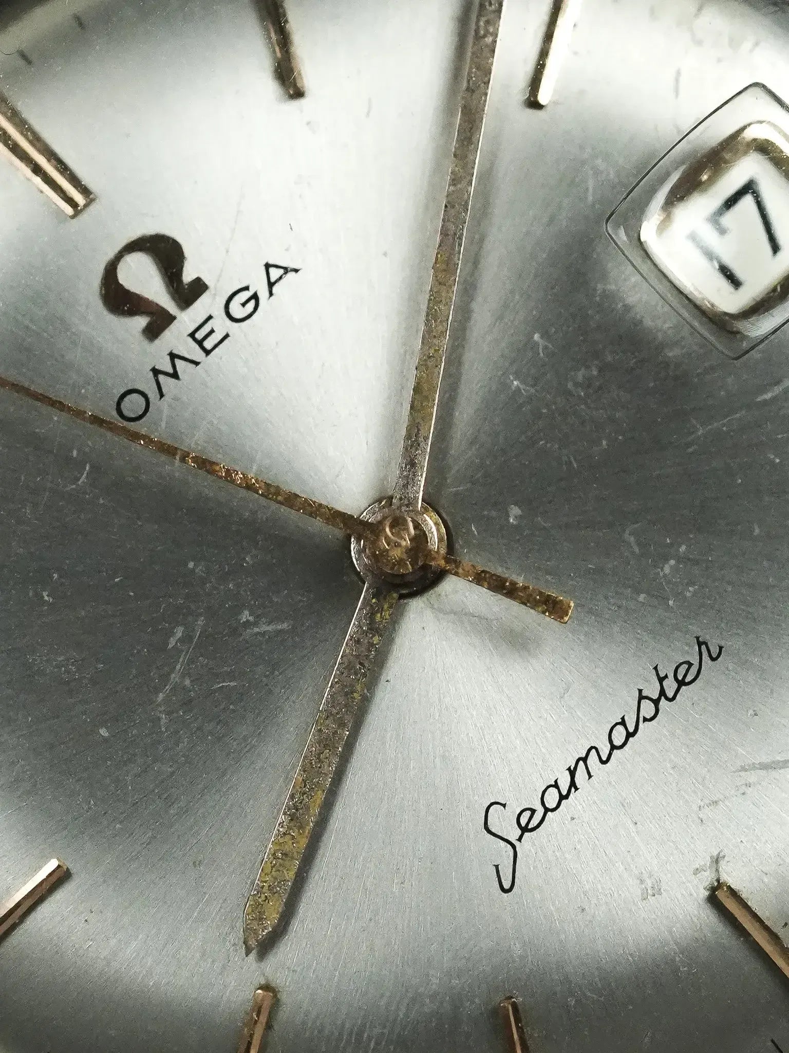 Omega - Seamaster 14740.1.SC Monobloc cadran gris index or - 1960 - Atelier Victor