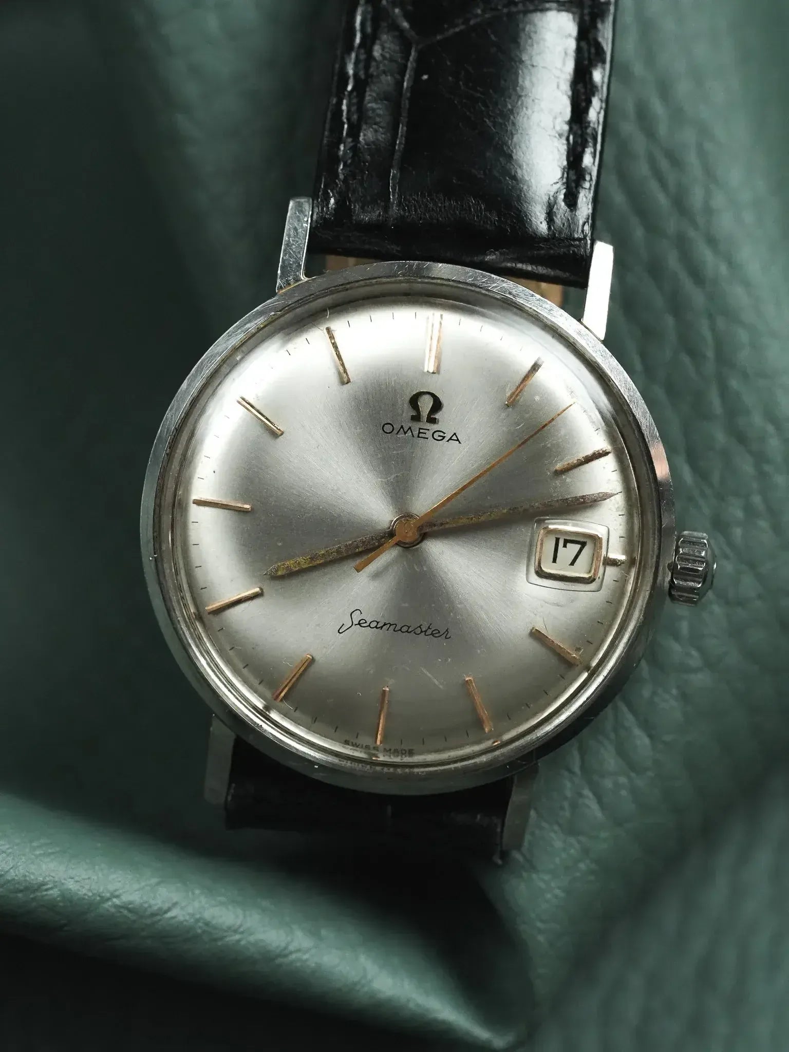 Omega - Seamaster 14740.1.SC Monobloc cadran gris index or - 1960 - Atelier Victor
