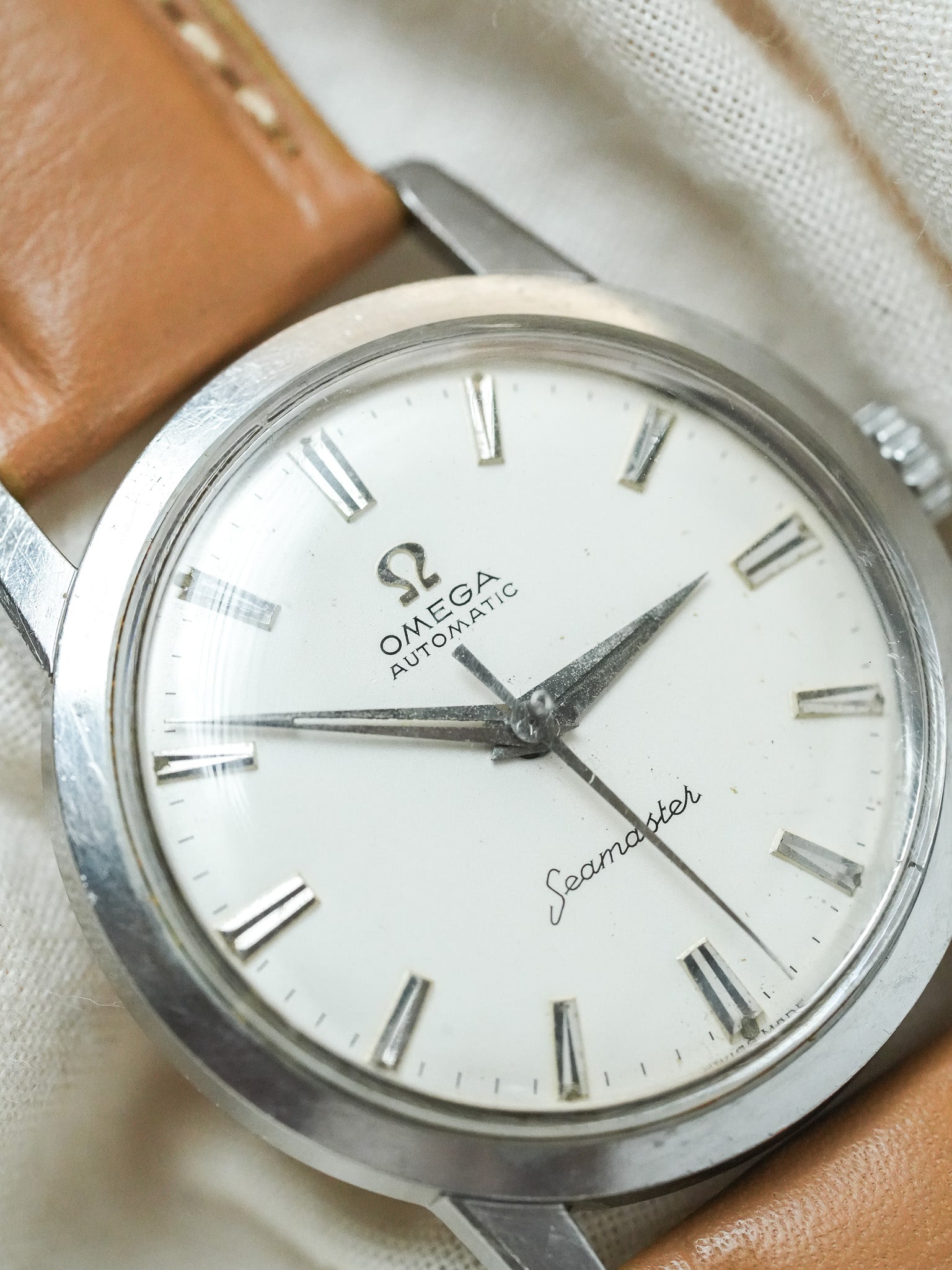 Omega - Seamaster 14774 SC-62 Acier Aiguilles Dauphines - 1962 - Atelier Victor - Vintage Shop