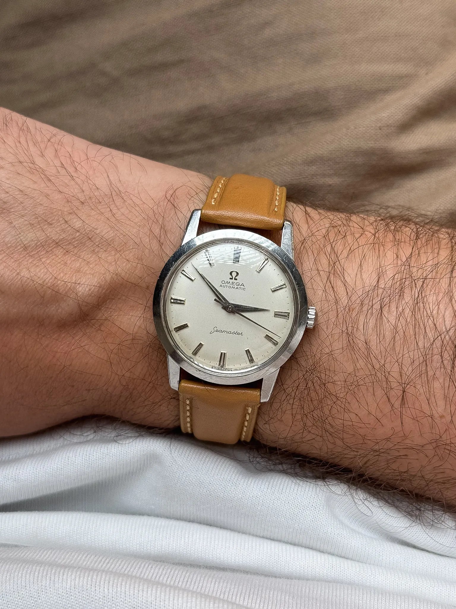 Omega - Seamaster 14774 SC-62 Acier Aiguilles Dauphines - 1962 - Atelier Victor - Vintage Shop