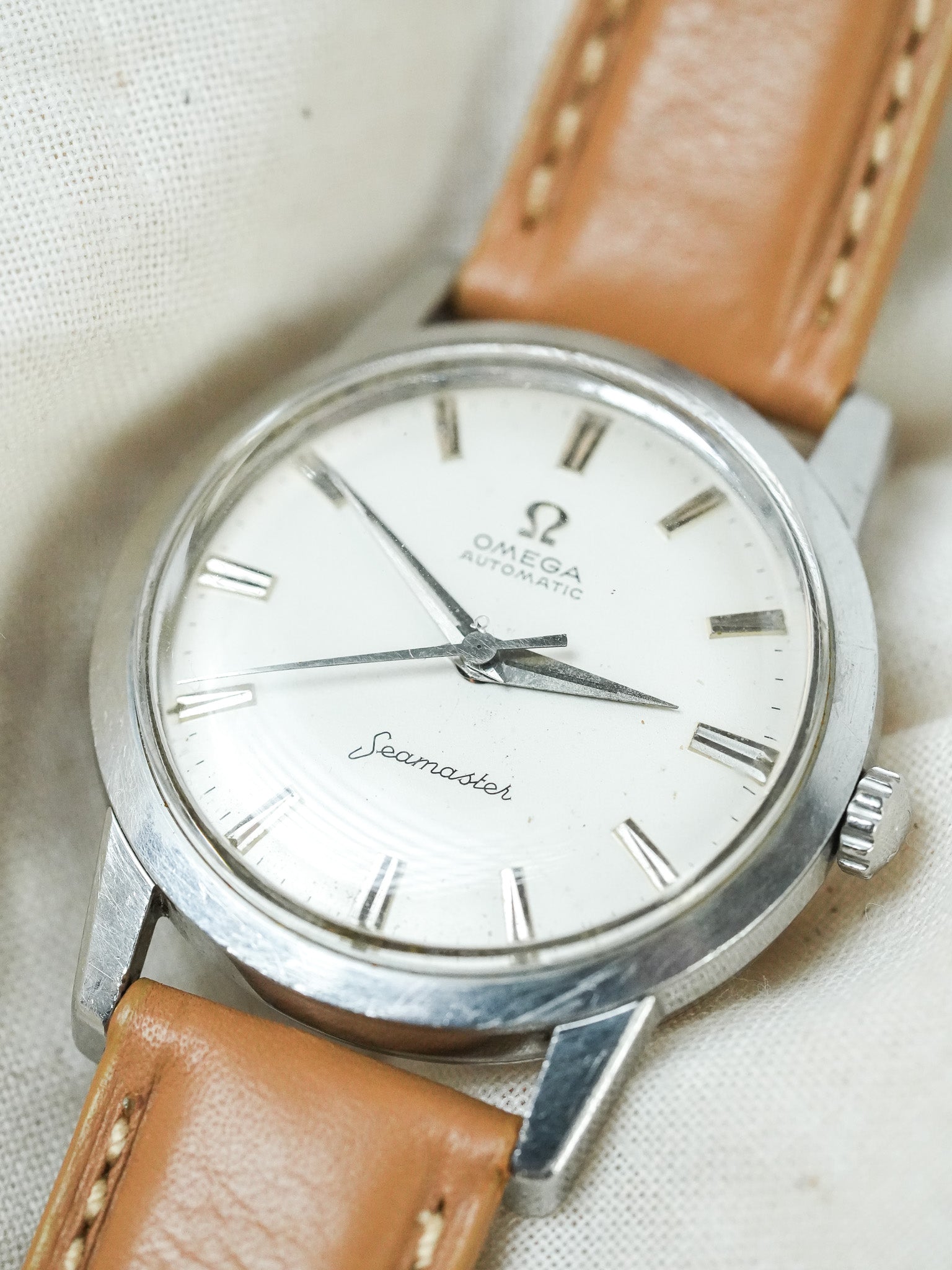 Omega - Seamaster 14774 SC-62 Acier Aiguilles Dauphines - 1962 - Atelier Victor - Vintage Shop
