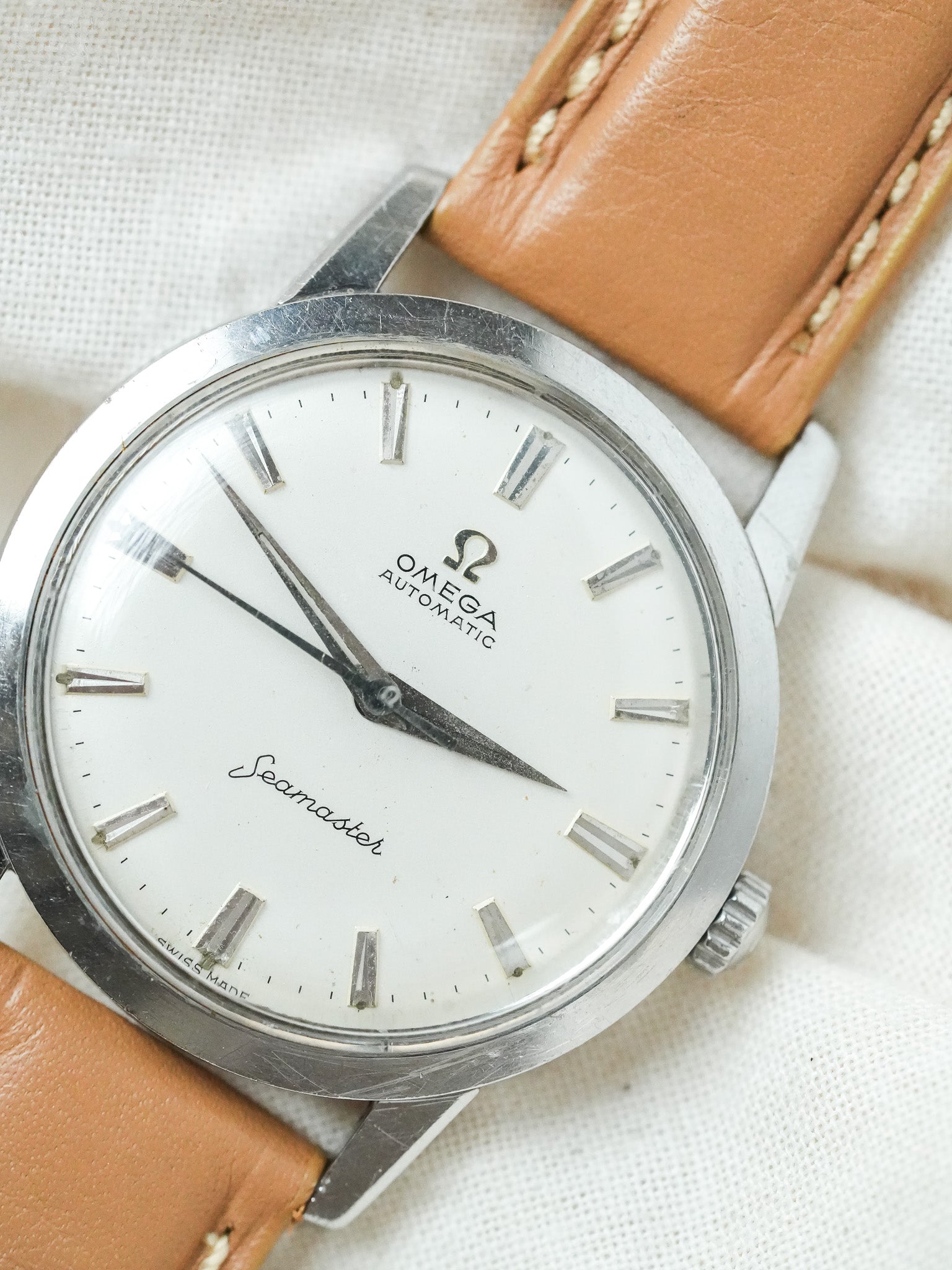 Omega - Seamaster 14774 SC-62 Acier Aiguilles Dauphines - 1962 - Atelier Victor - Vintage Shop