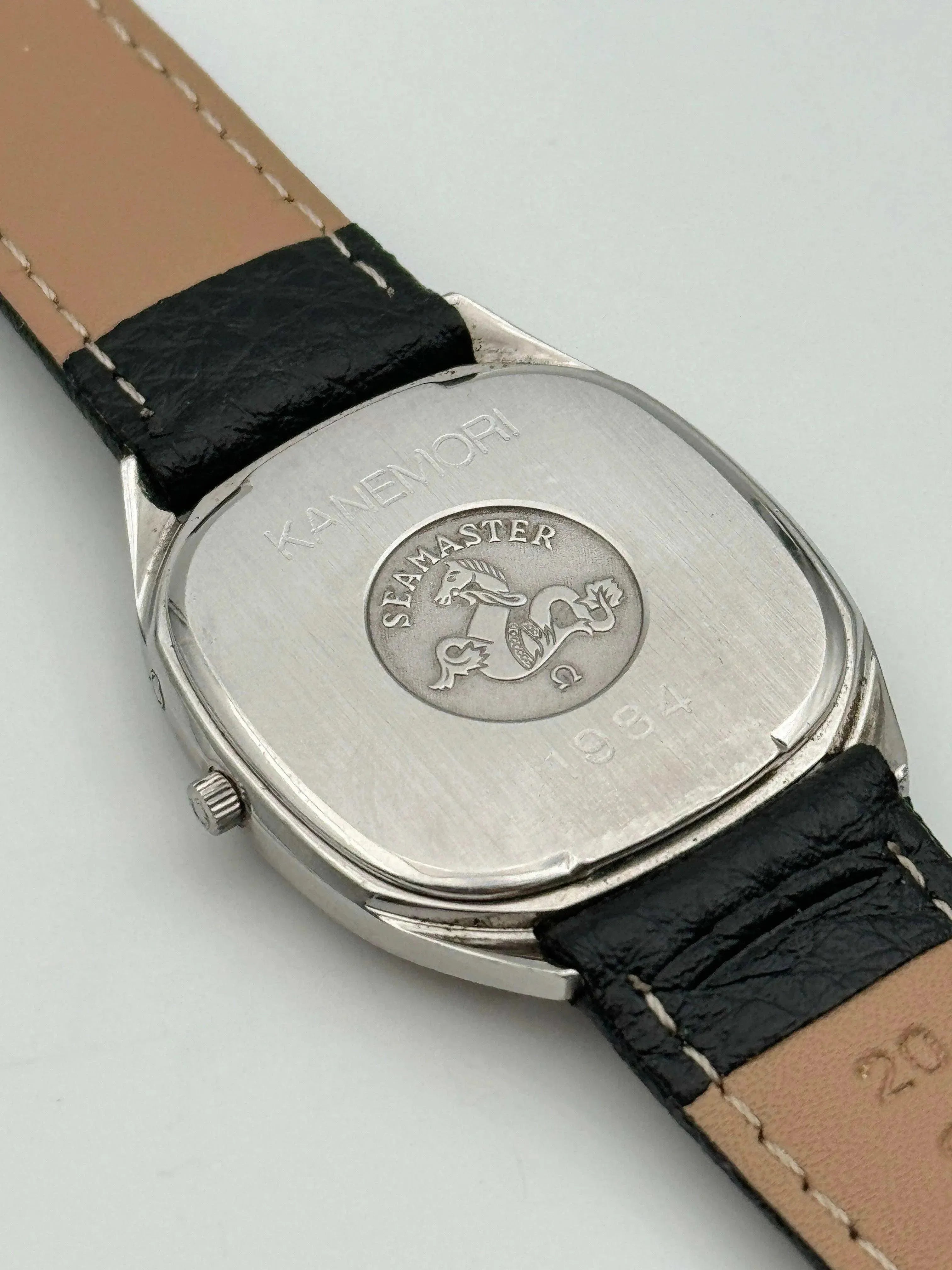 Omega - Seamaster 196.0218 Acier Patine Oversize - 1979 - Atelier Victor - Vintage Shop