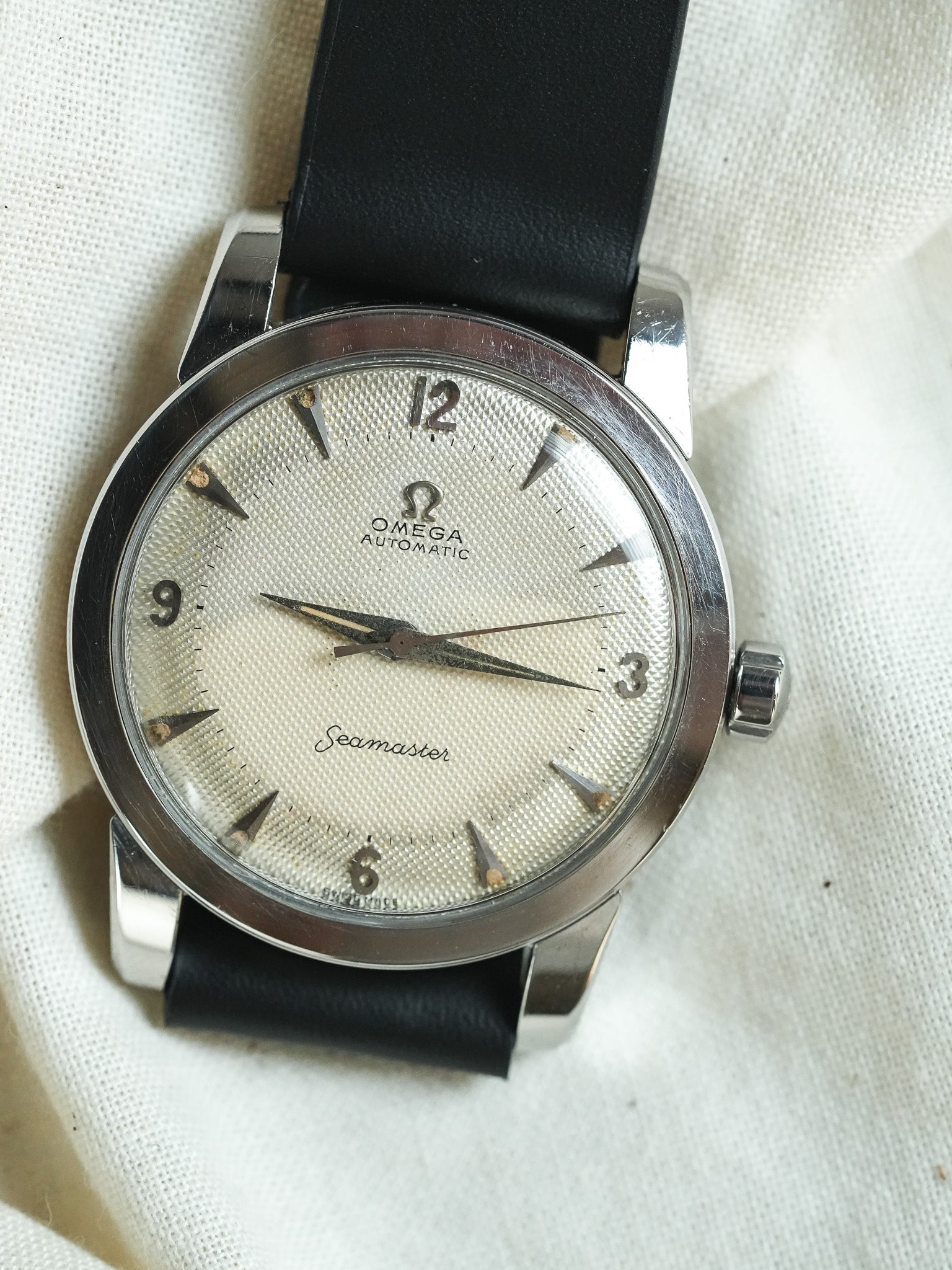 Omega - Seamaster 2577-6 SC Acier Première Edition - 1952 - Atelier Victor - Vintage Shop