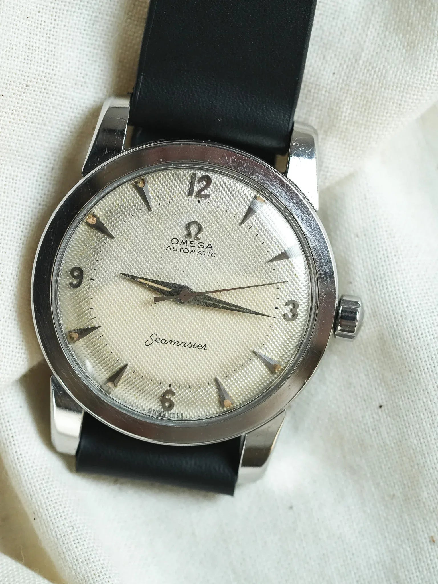 Omega - Seamaster 2577-6 SC Acier Première Edition - 1952 - Atelier Victor - Vintage Shop