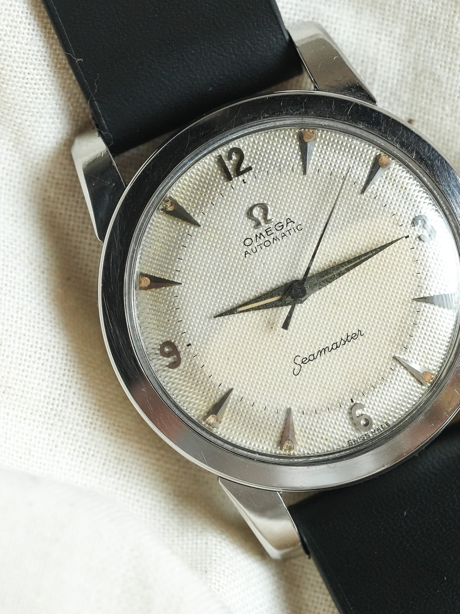 Omega - Seamaster 2577-6 SC Acier Première Edition - 1952 - Atelier Victor - Vintage Shop