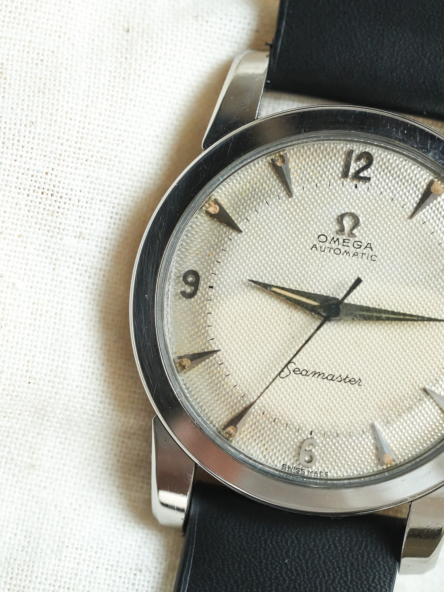 Omega - Seamaster 2577-6 SC Acier Première Edition - 1952 - Atelier Victor - Vintage Shop