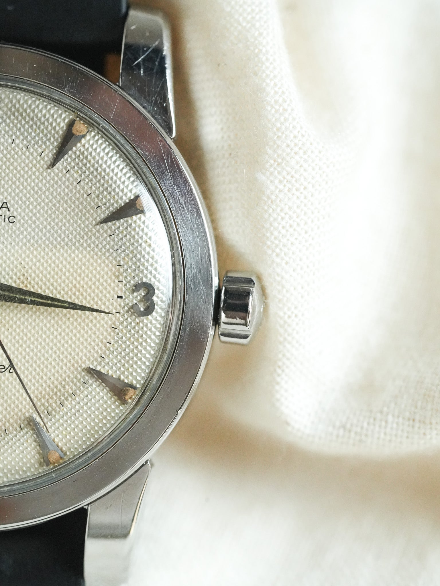 Omega - Seamaster 2577-6 SC Acier Première Edition - 1952 - Atelier Victor - Vintage Shop