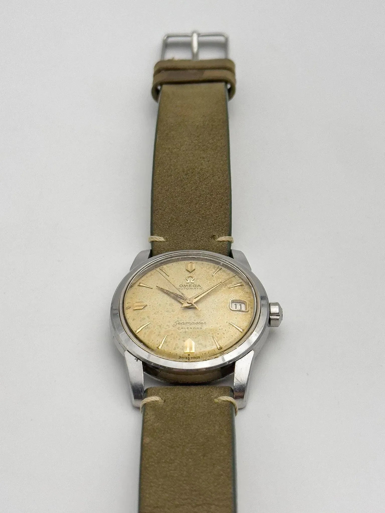 Omega - Seamaster 2849-4-SC Calendar Tropical - 1956 - Atelier Victor - Vintage Shop