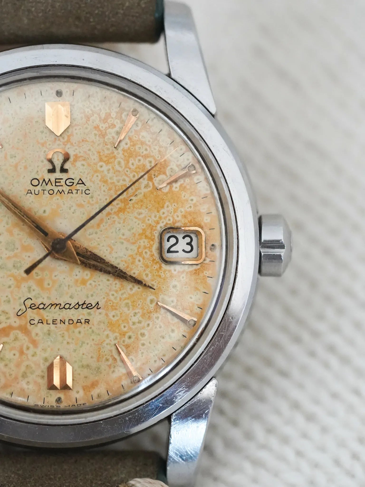 Omega - Seamaster 2849-4-SC Calendar Tropical - 1956 - Atelier Victor - Vintage Shop