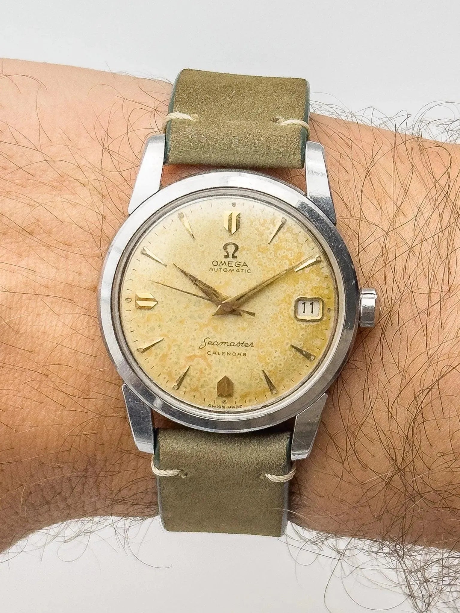 Omega - Seamaster 2849-4-SC Calendar Tropical - 1956 - Atelier Victor - Vintage Shop