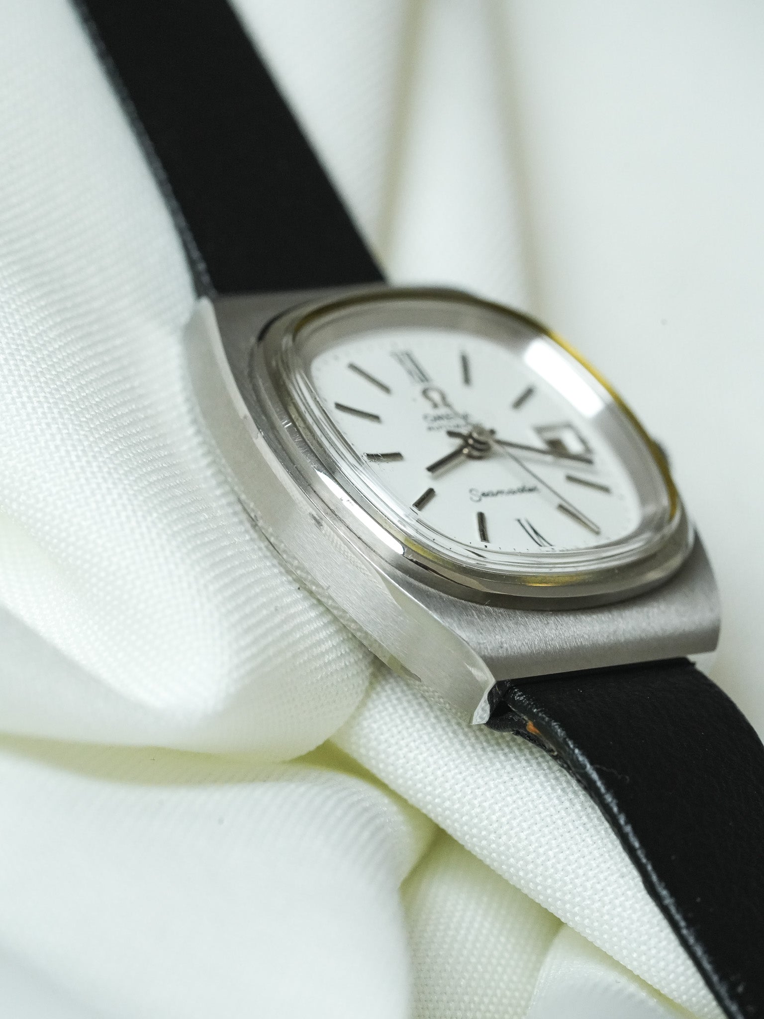 Omega - Seamaster 566.0085 Mini TV Quadrante bianco automatico - nuovo di stock - 1970