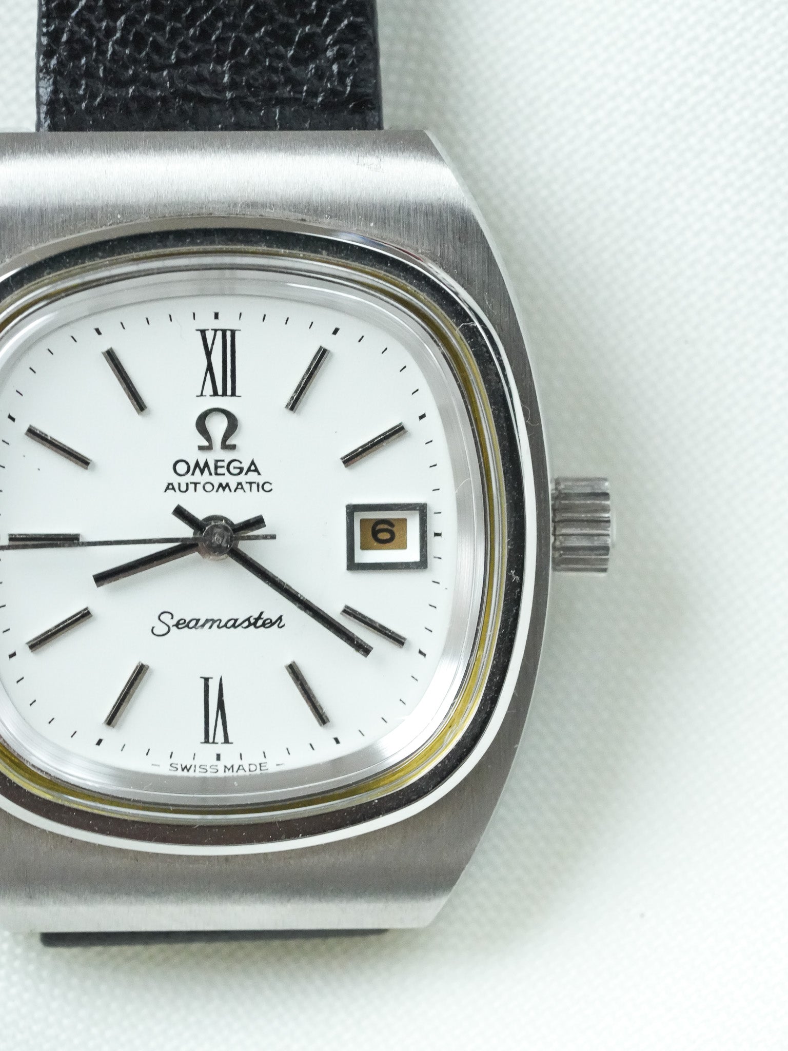 Omega - Seamaster 566.0085 Mini TV Quadrante bianco automatico - nuovo di stock - 1970