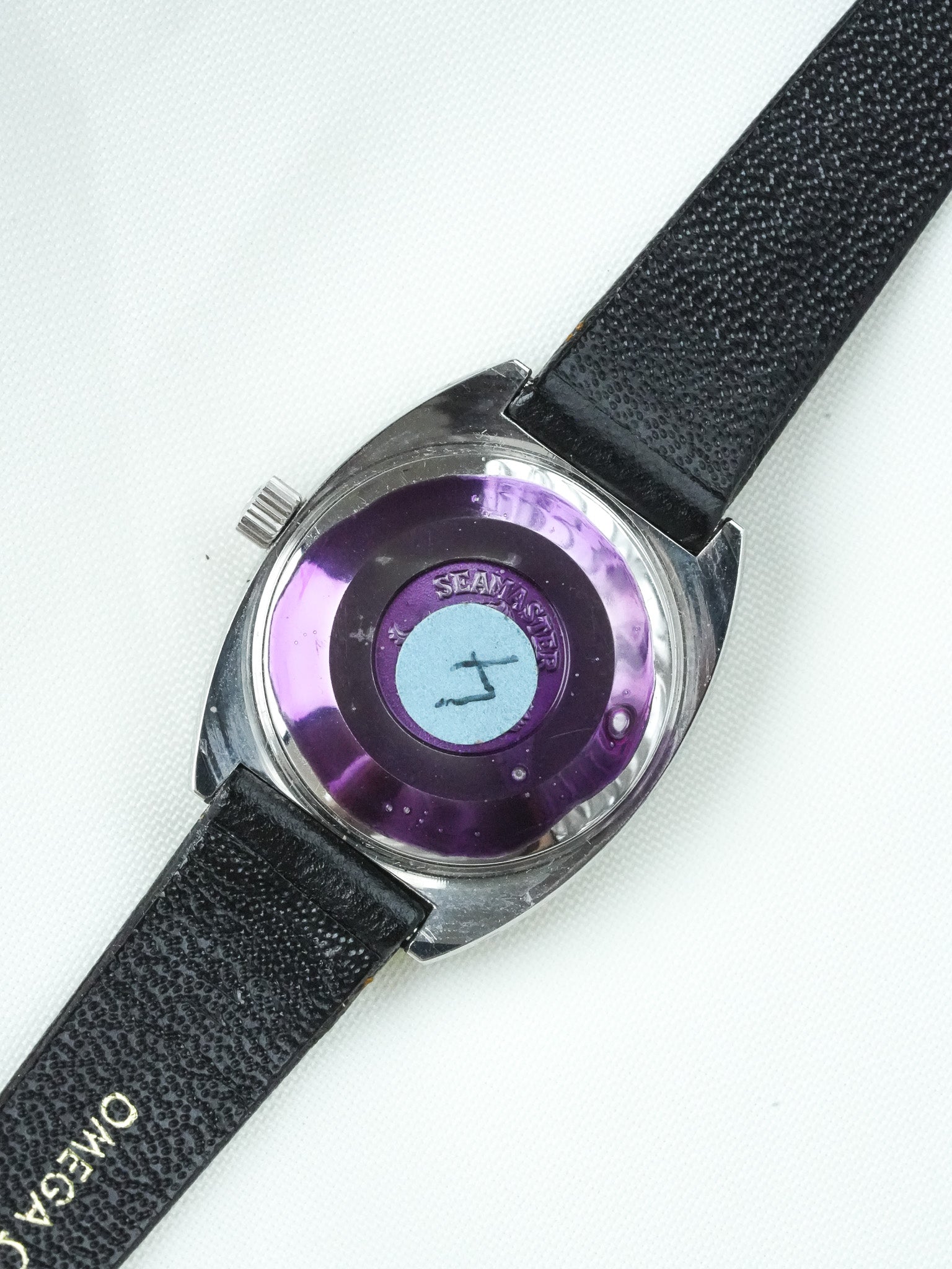 Omega - Seamaster 566.0085 Mini TV Quadrante bianco automatico - nuovo di stock - 1970