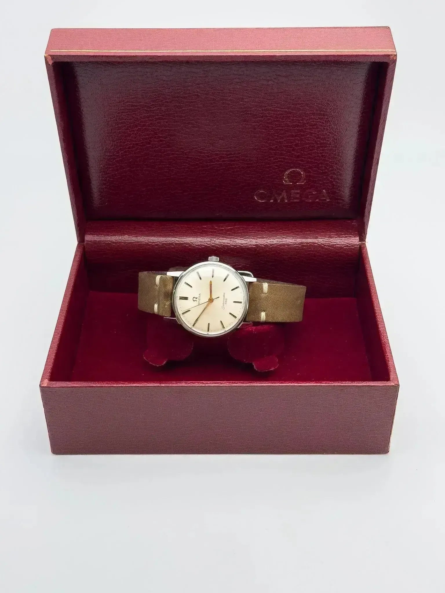 Omega - Seamaster 600 135.011 Index Or rose & onyx - Boite & Papier - 1965 - Atelier Victor