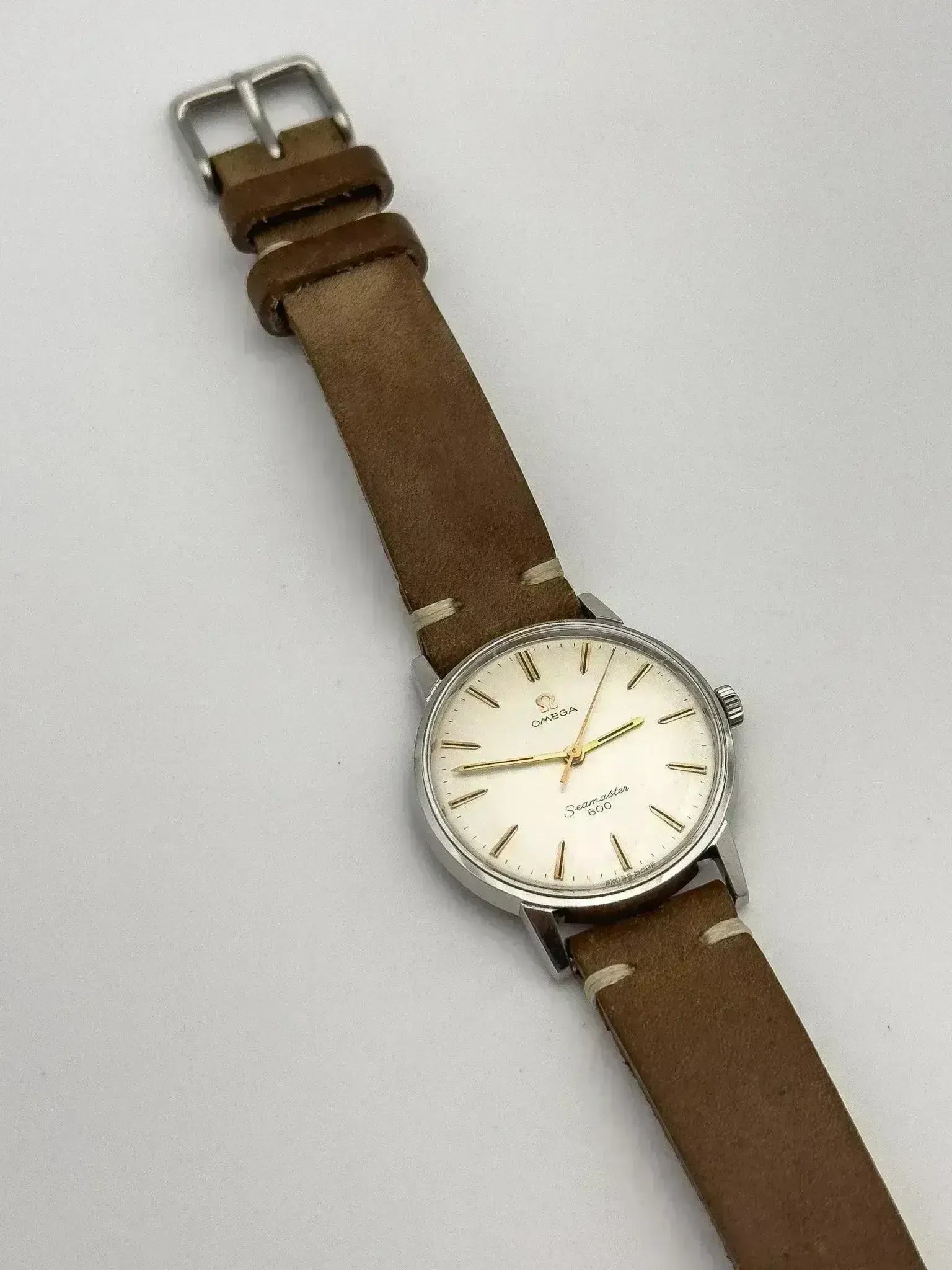 Omega - Seamaster 600 135.011 Index Or rose & onyx - Boite & Papier - 1965 - Atelier Victor