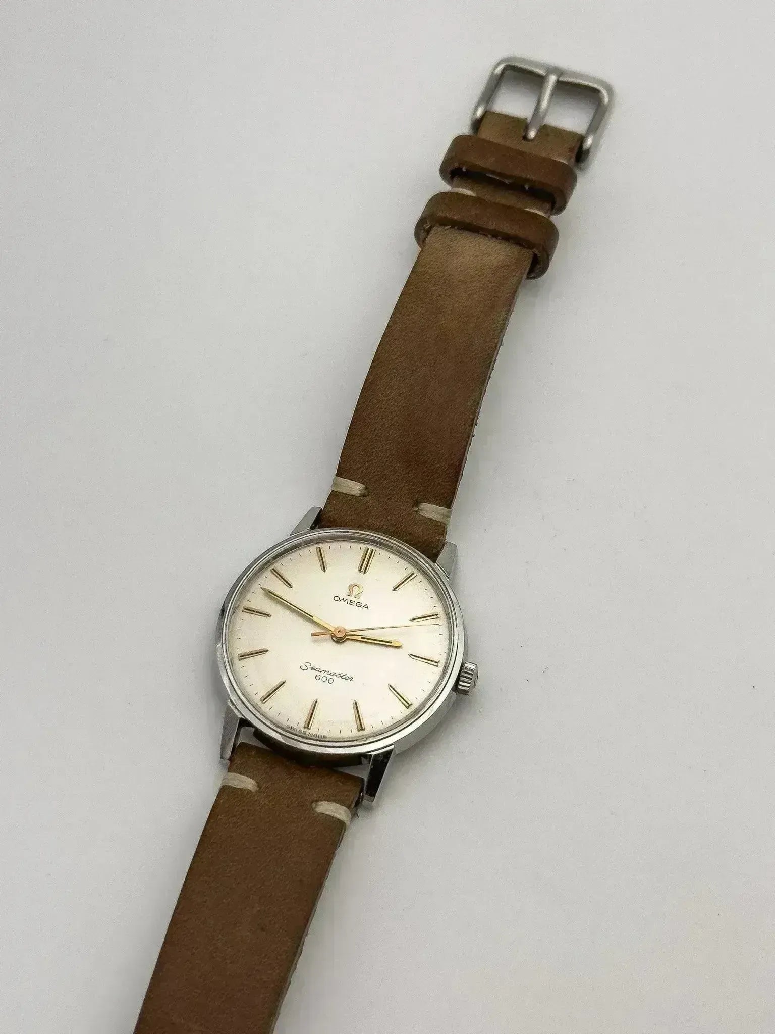 Omega - Seamaster 600 135.011 Index Or rose & onyx - Boite & Papier - 1965 - Atelier Victor