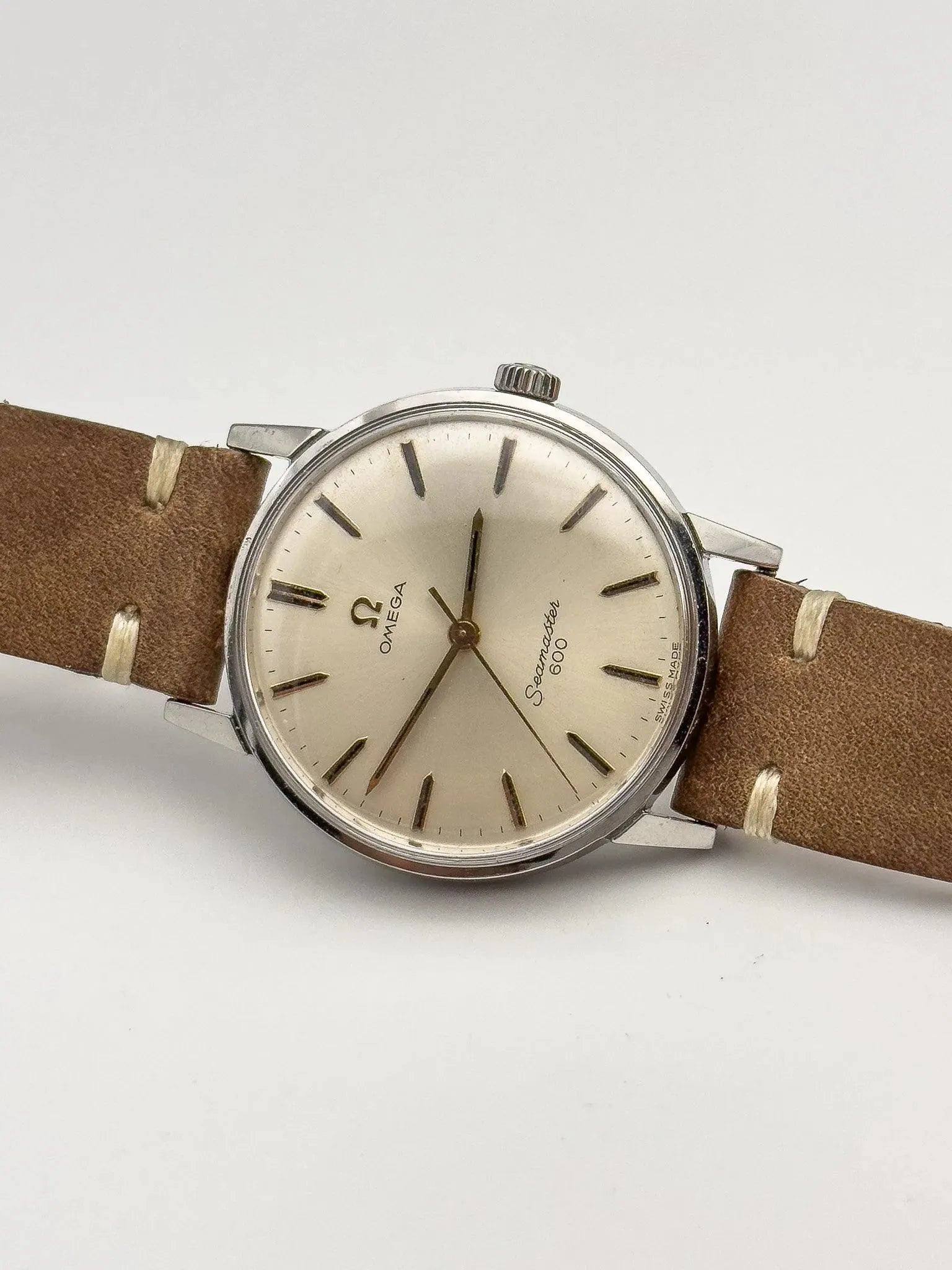 Omega - Seamaster 600 135.011 Index Or rose & onyx - Boite & Papier - 1965 - Atelier Victor Paris - Vintage Watch Shop Dubai
