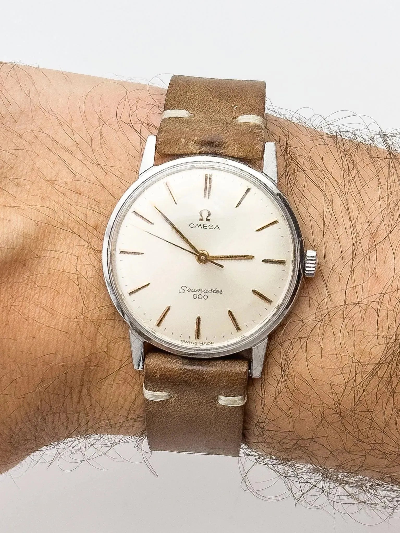 Omega - Seamaster 600 135.011 Index Or rose & onyx - Boite & Papier - 1965 - Atelier Victor Paris - Vintage Watch Shop Dubai