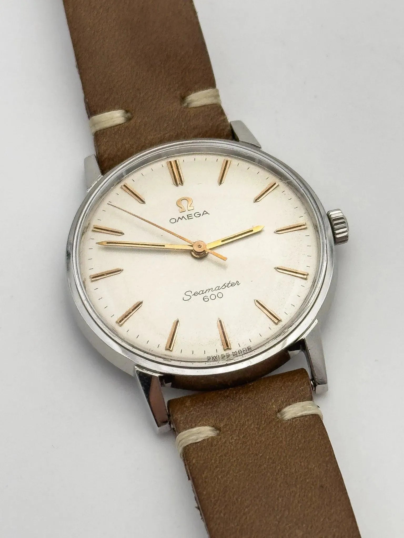 Omega - Seamaster 600 135.011 Index Or rose & onyx - Boite & Papier - 1965 - Atelier Victor Paris - Vintage Watch Shop Dubai