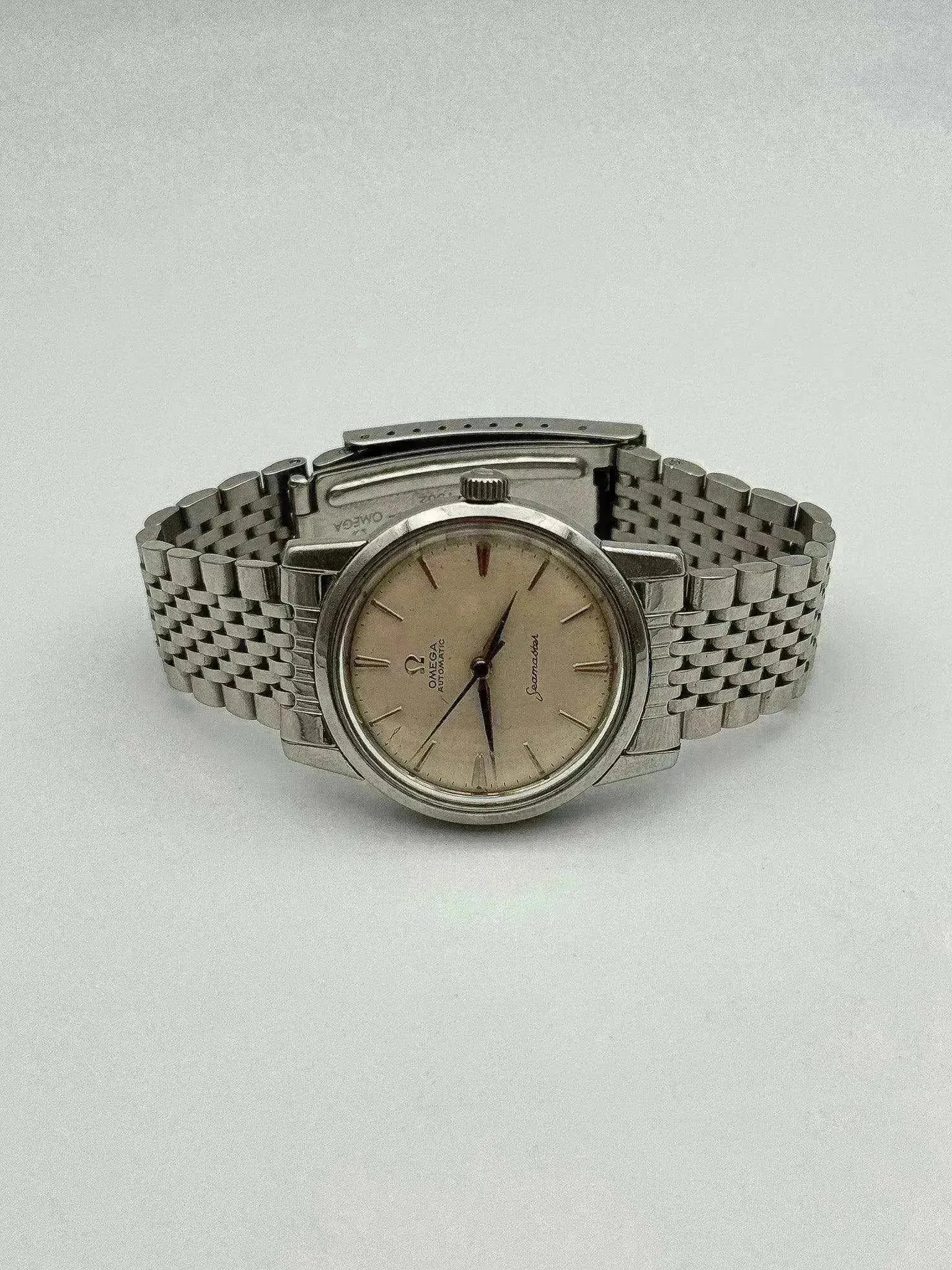 Omega - Seamaster Blanc crème Grain de riz - 1960 - Atelier Victor