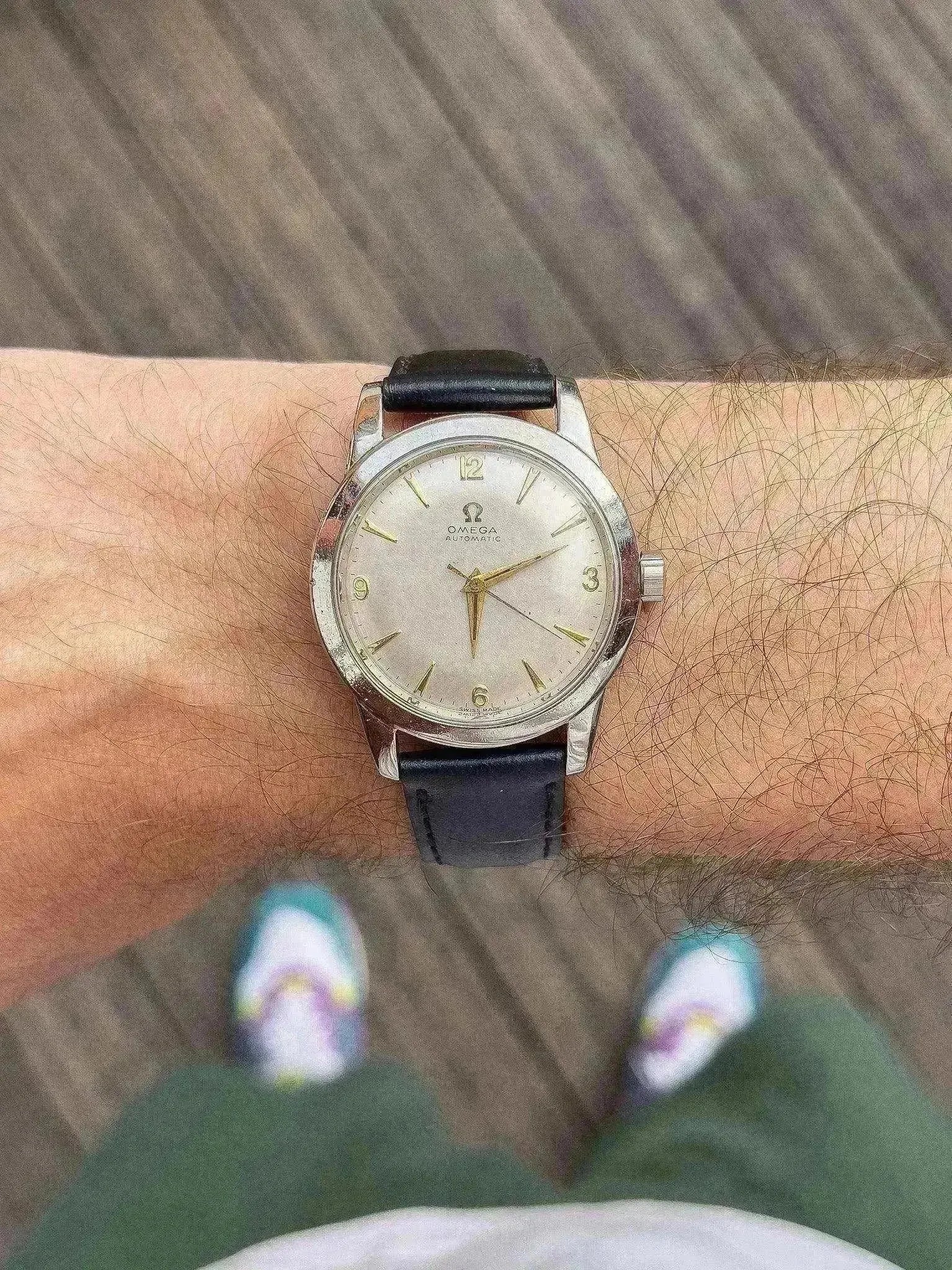 Omega - Seamaster Bumper Cadran Champagne - 1950 - Atelier Victor