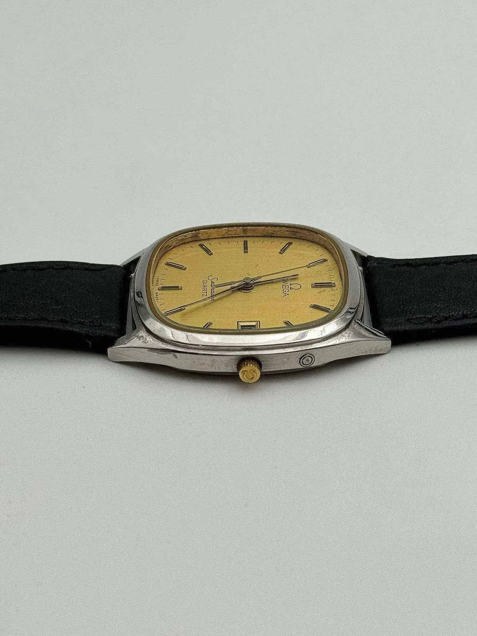 Omega - Seamaster Champagne - 1984 - Atelier Victor Paris - Vintage Watch Shop Dubai