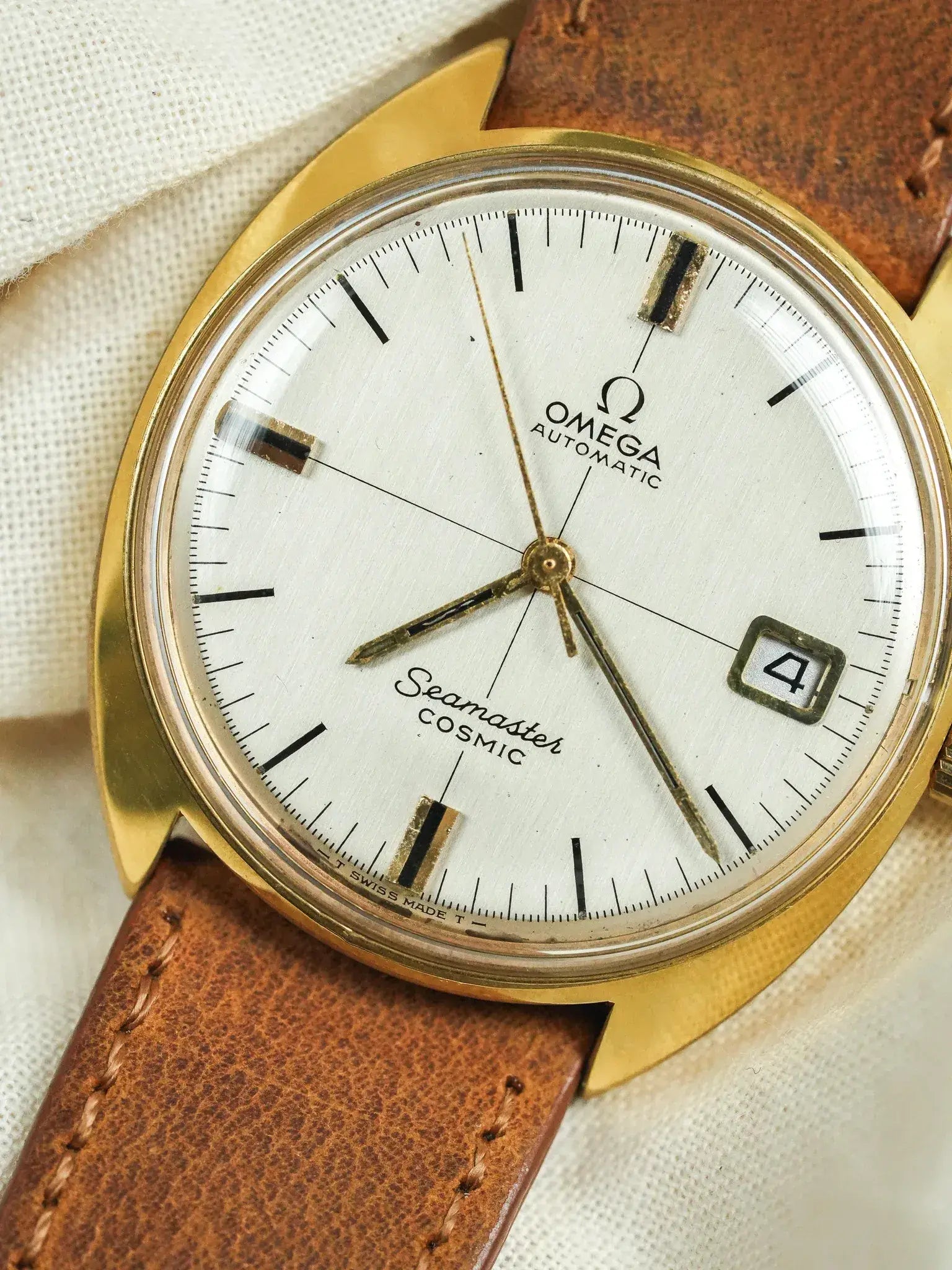 Omega - Seamaster Cosmic 166.026 Plaqué or Monobloc - 1970s - Atelier Victor