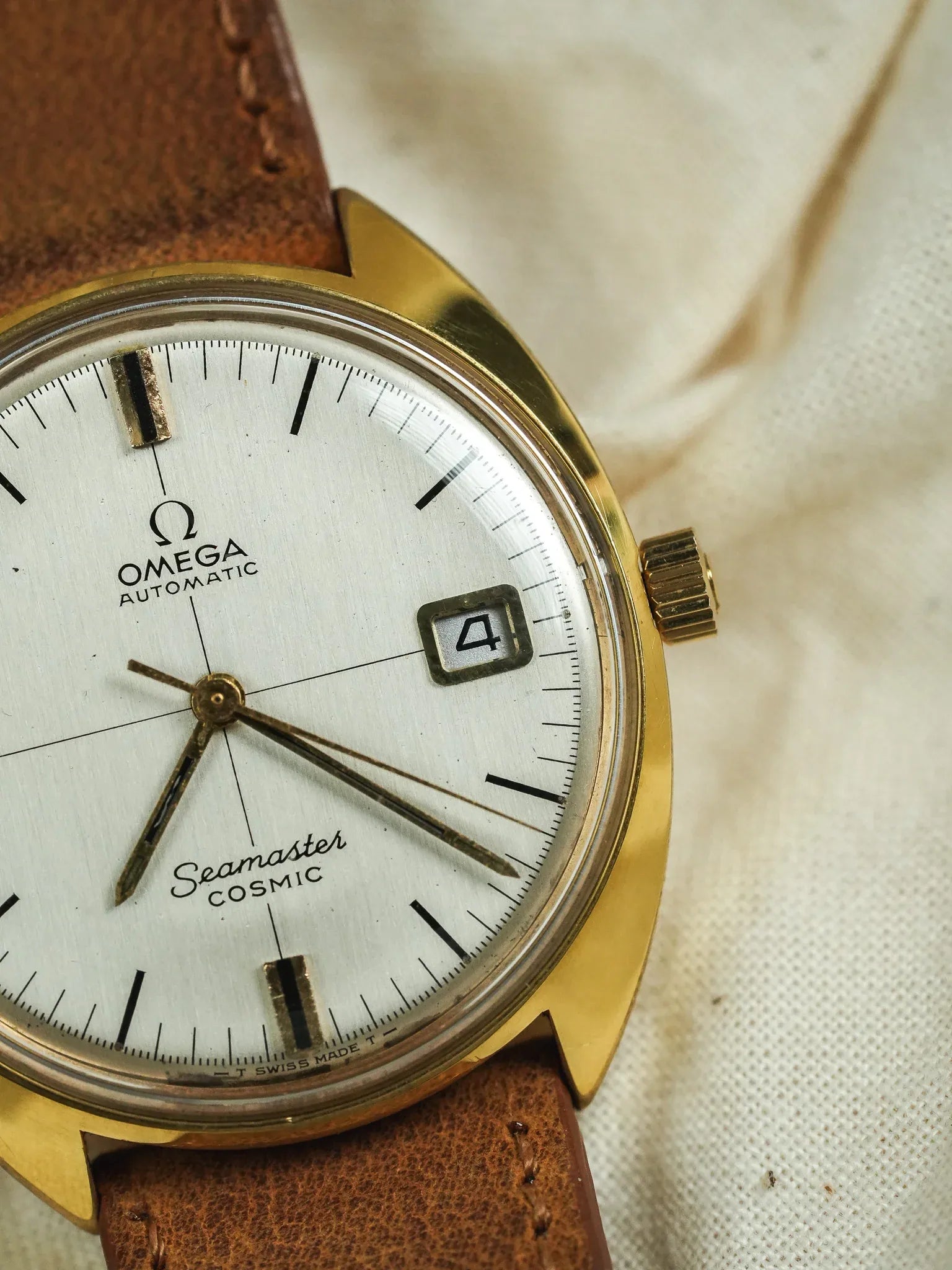 Omega - Seamaster Cosmic 166.026 Plaqué or Monobloc - 1970s - Atelier Victor