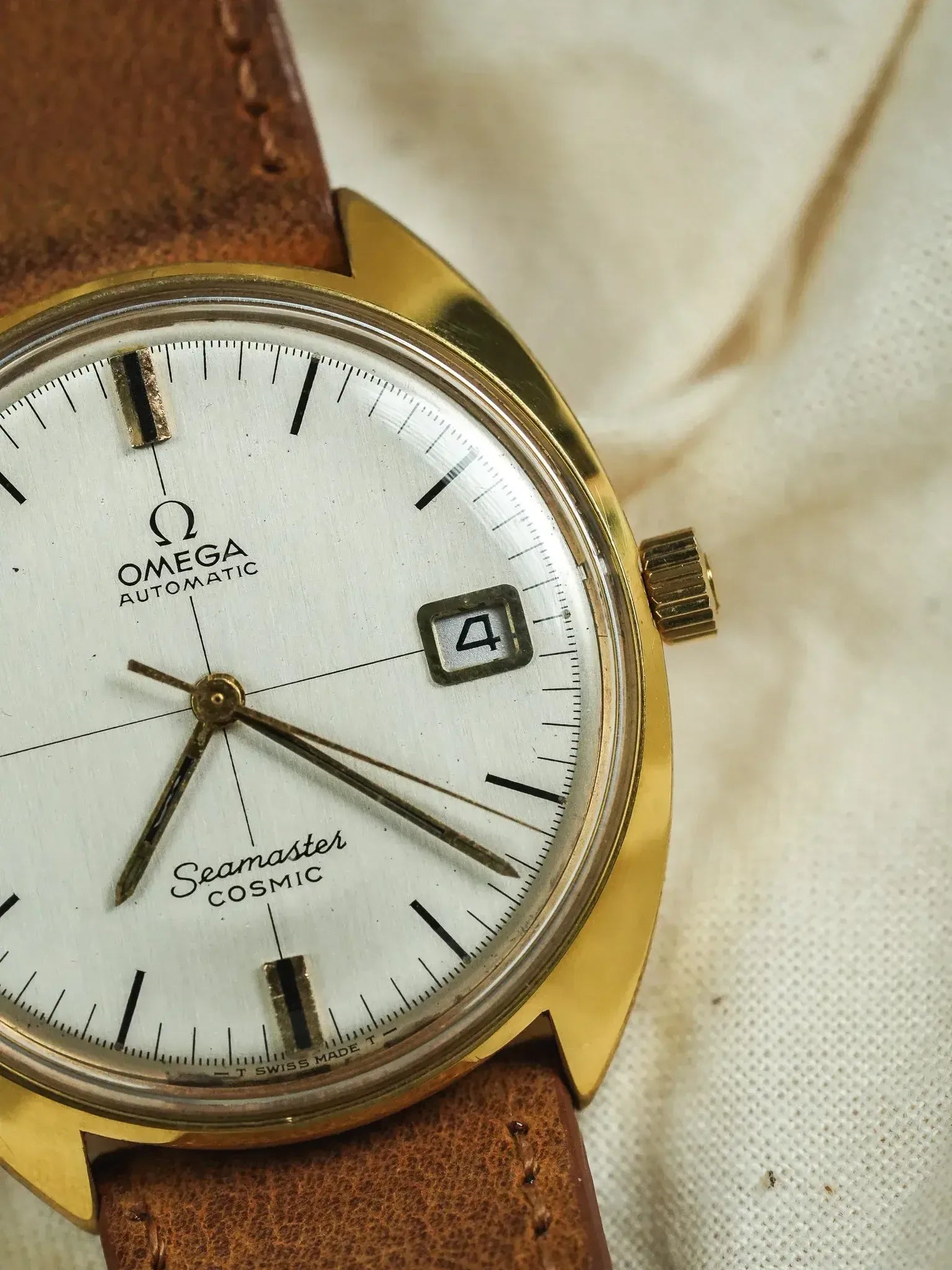Omega - Seamaster Cosmic 166.026 Plaqué or Monobloc - 1970s - Atelier Victor