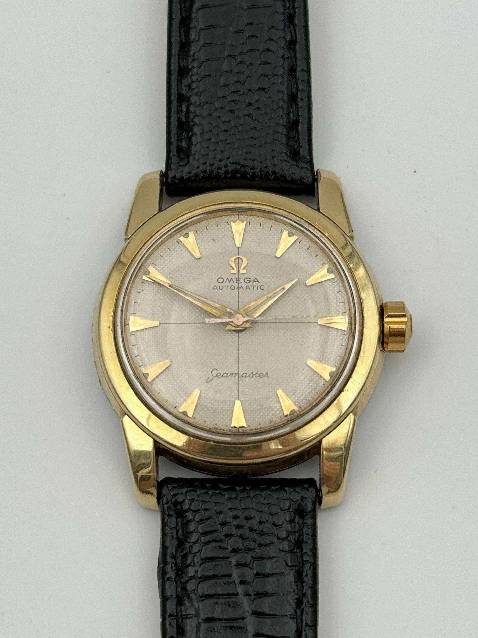 Omega - Seamaster Crosshair Gold - 1956 - Atelier Victor Paris - Vintage Watch Shop Dubai