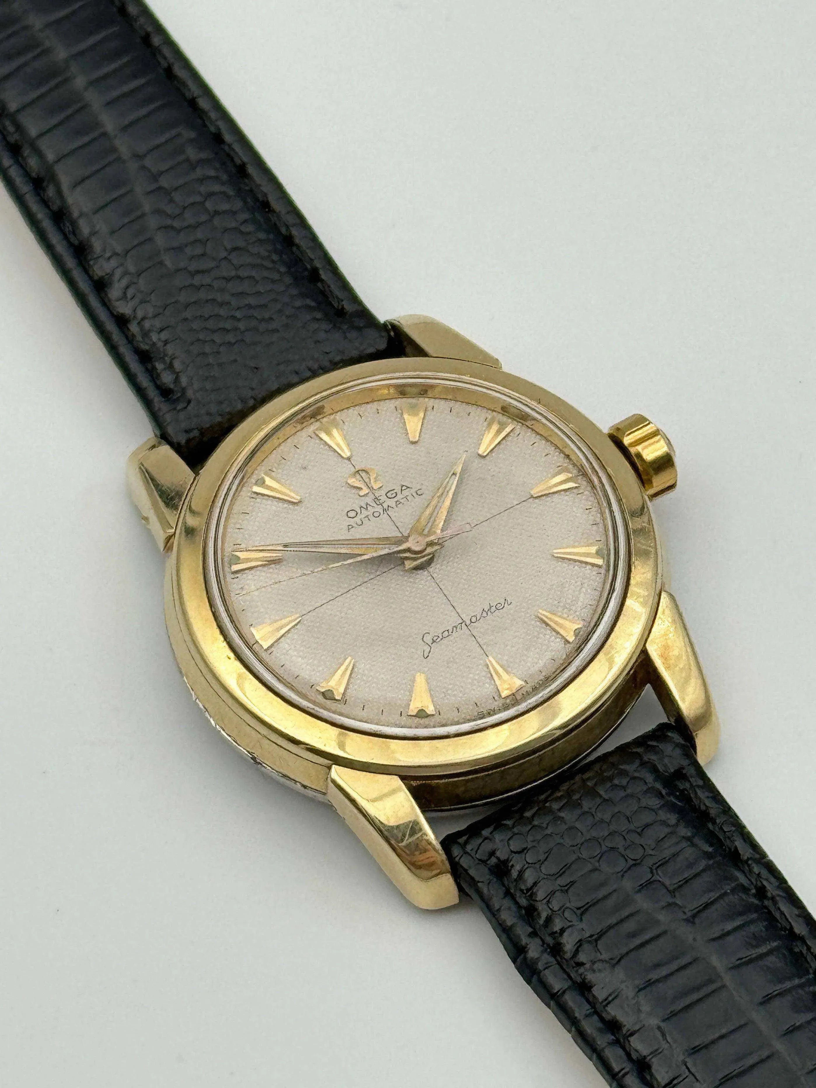 Omega - Seamaster Crosshair Gold - 1956 - Atelier Victor Paris - Vintage Watch Shop Dubai