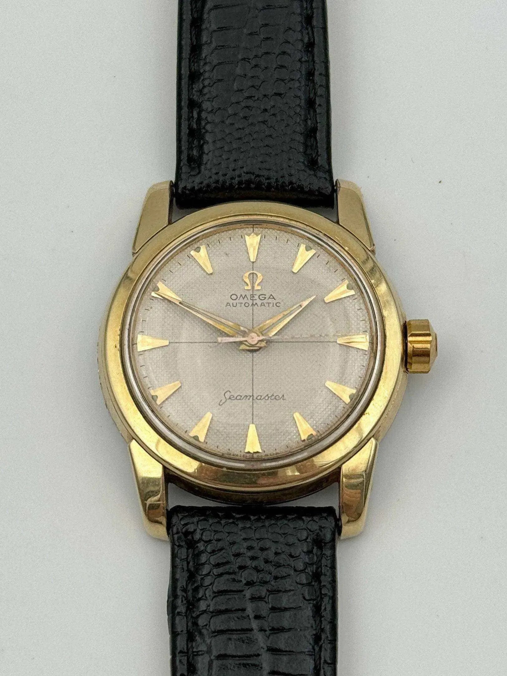 Omega - Seamaster Crosshair Gold - 1956 - Atelier Victor - Vintage Shop