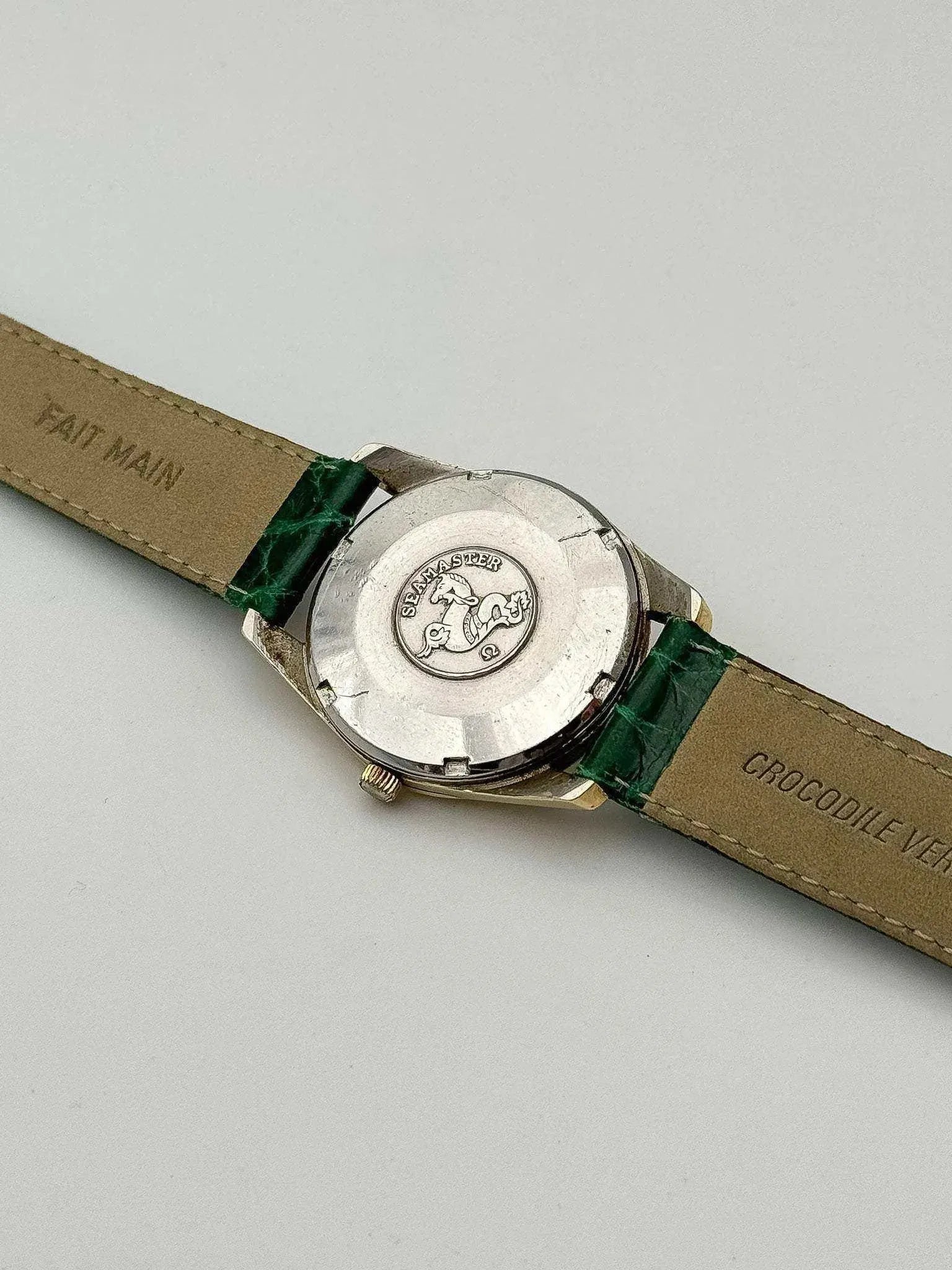 Omega - Seamaster Crosshair Gold - 1960's - Atelier Victor Paris - Vintage Watch Shop Dubai