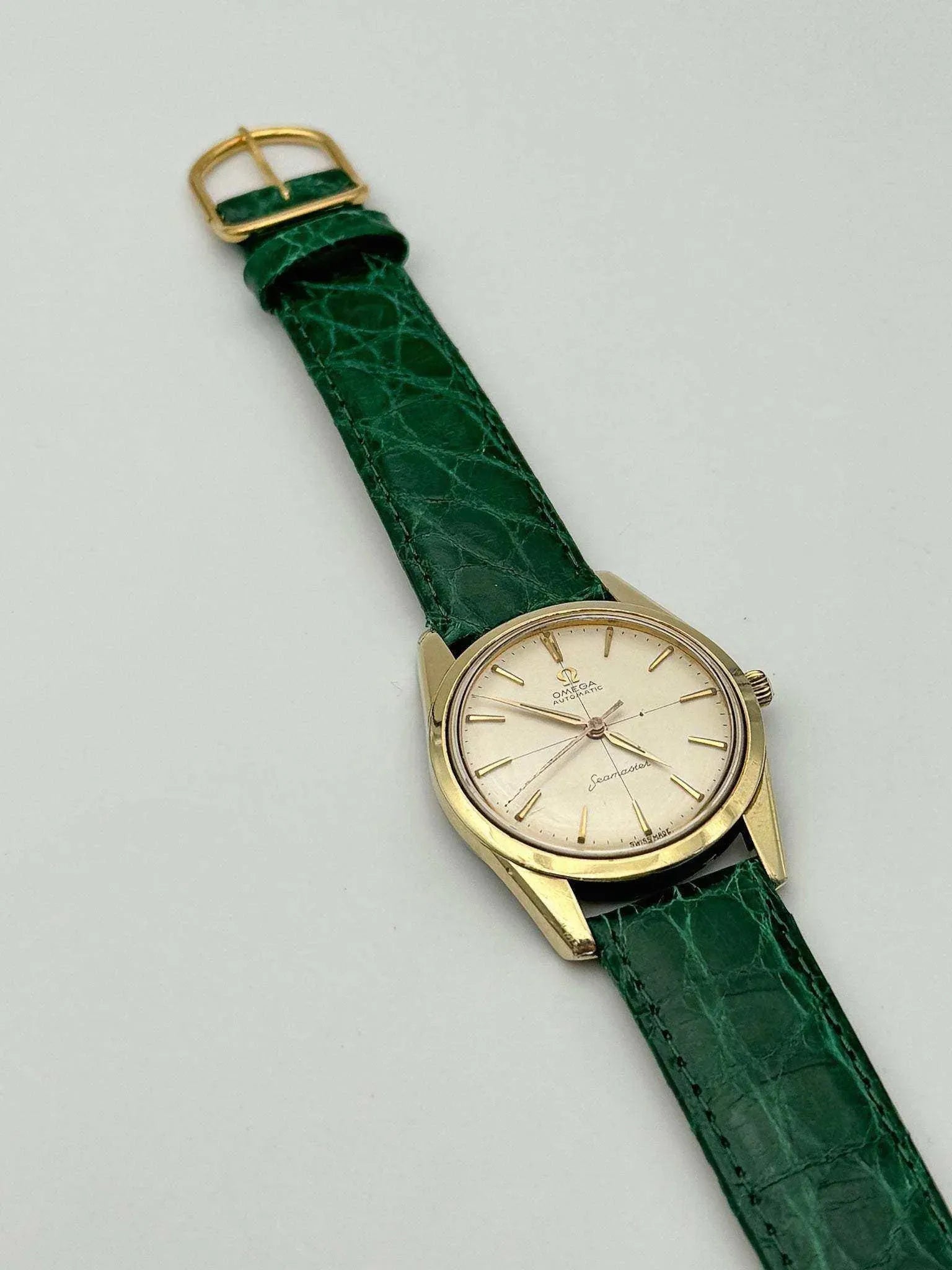 Omega - Seamaster Crosshair Gold - 1960's - Atelier Victor Paris - Vintage Watch Shop Dubai