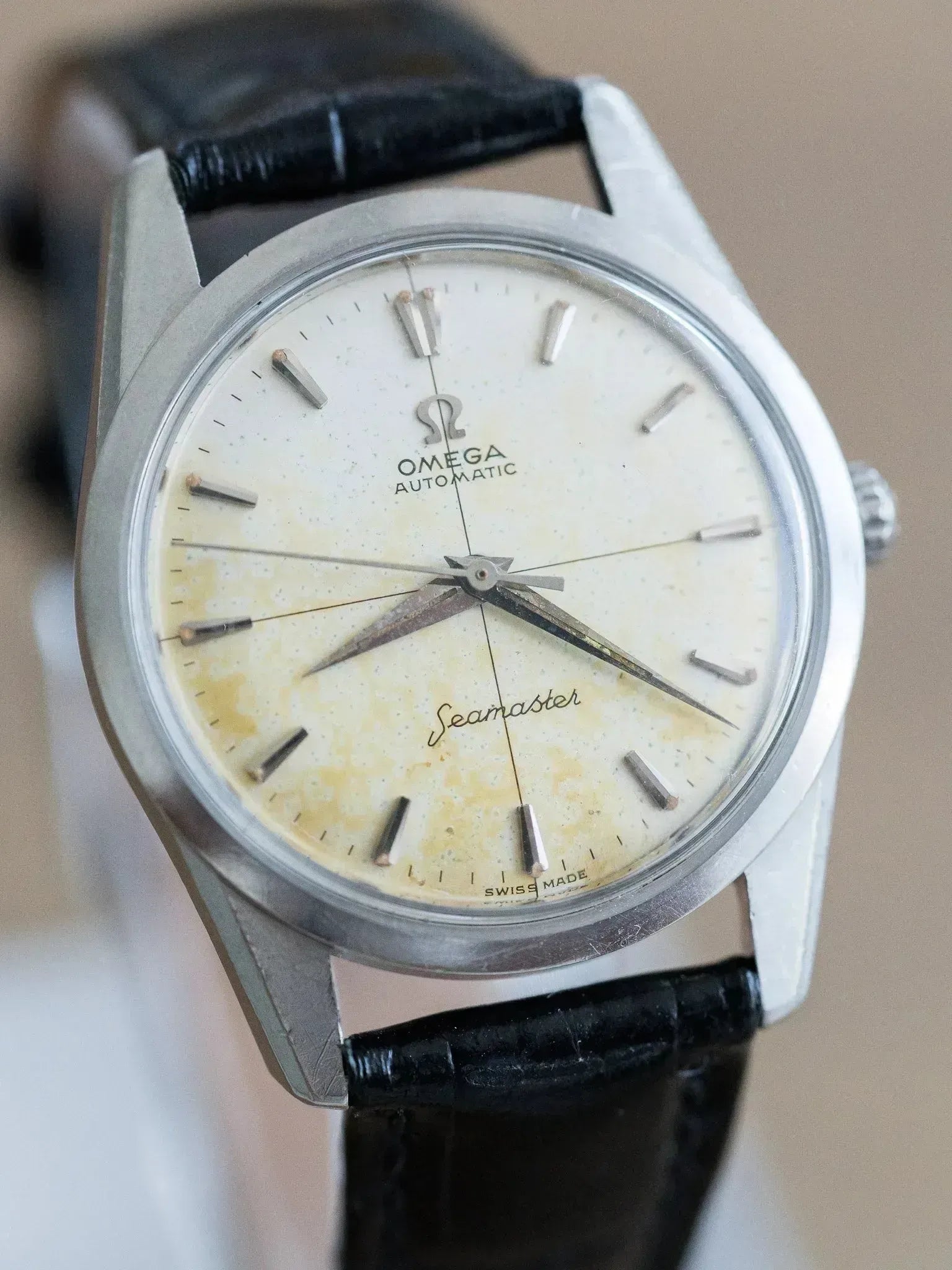 Omega - Seamaster Crosshair Patine - 1961 - Atelier Victor
