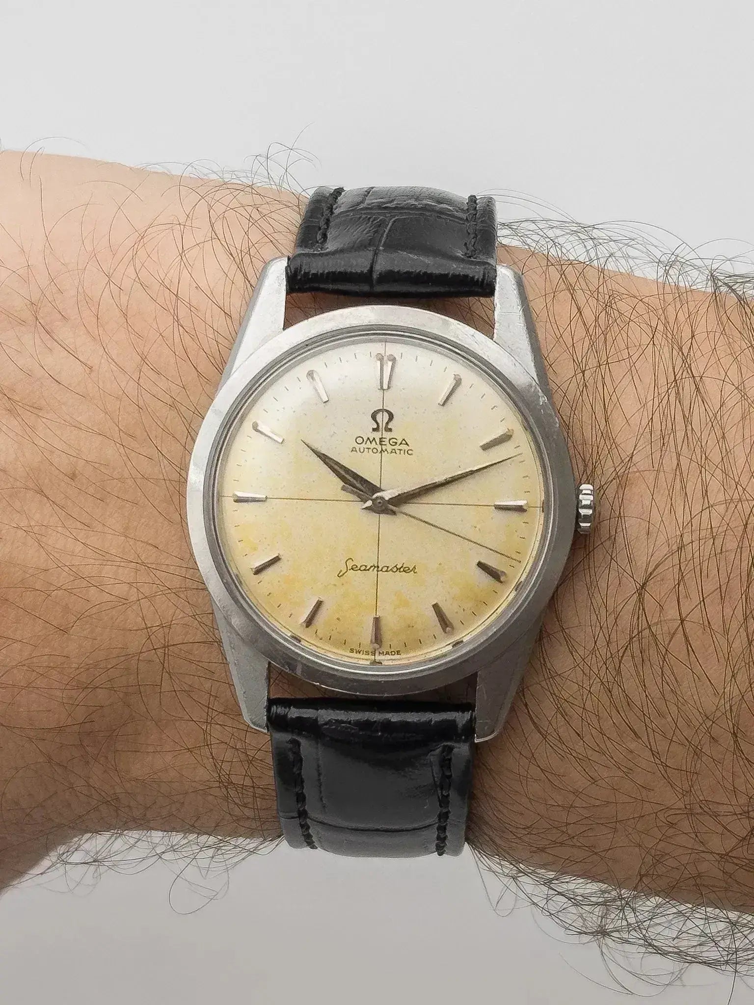 Omega - Seamaster Crosshair Patine - 1961 - Atelier Victor