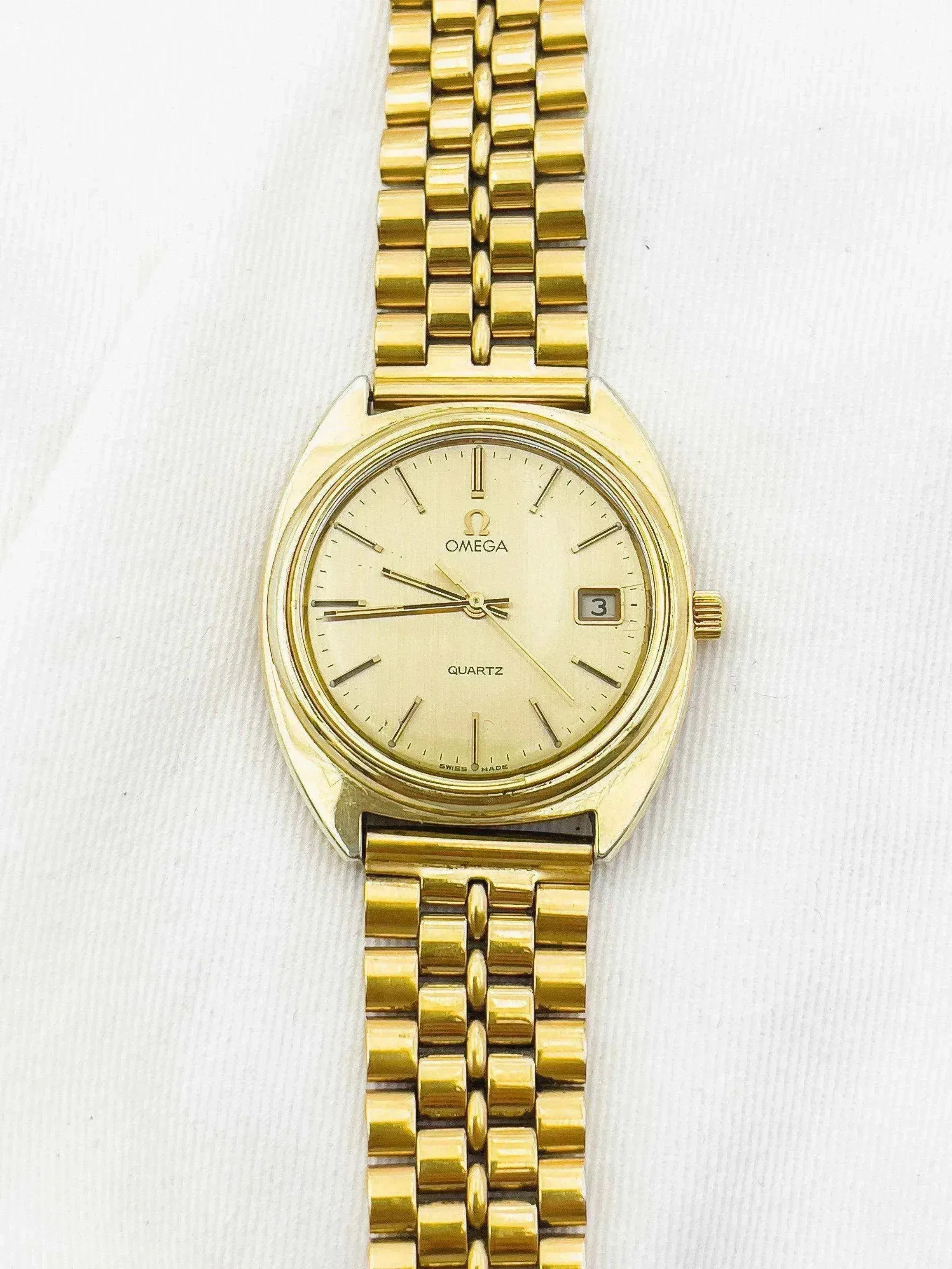 Omega - Seamaster Date Plaqué or - 1978 - Atelier Victor